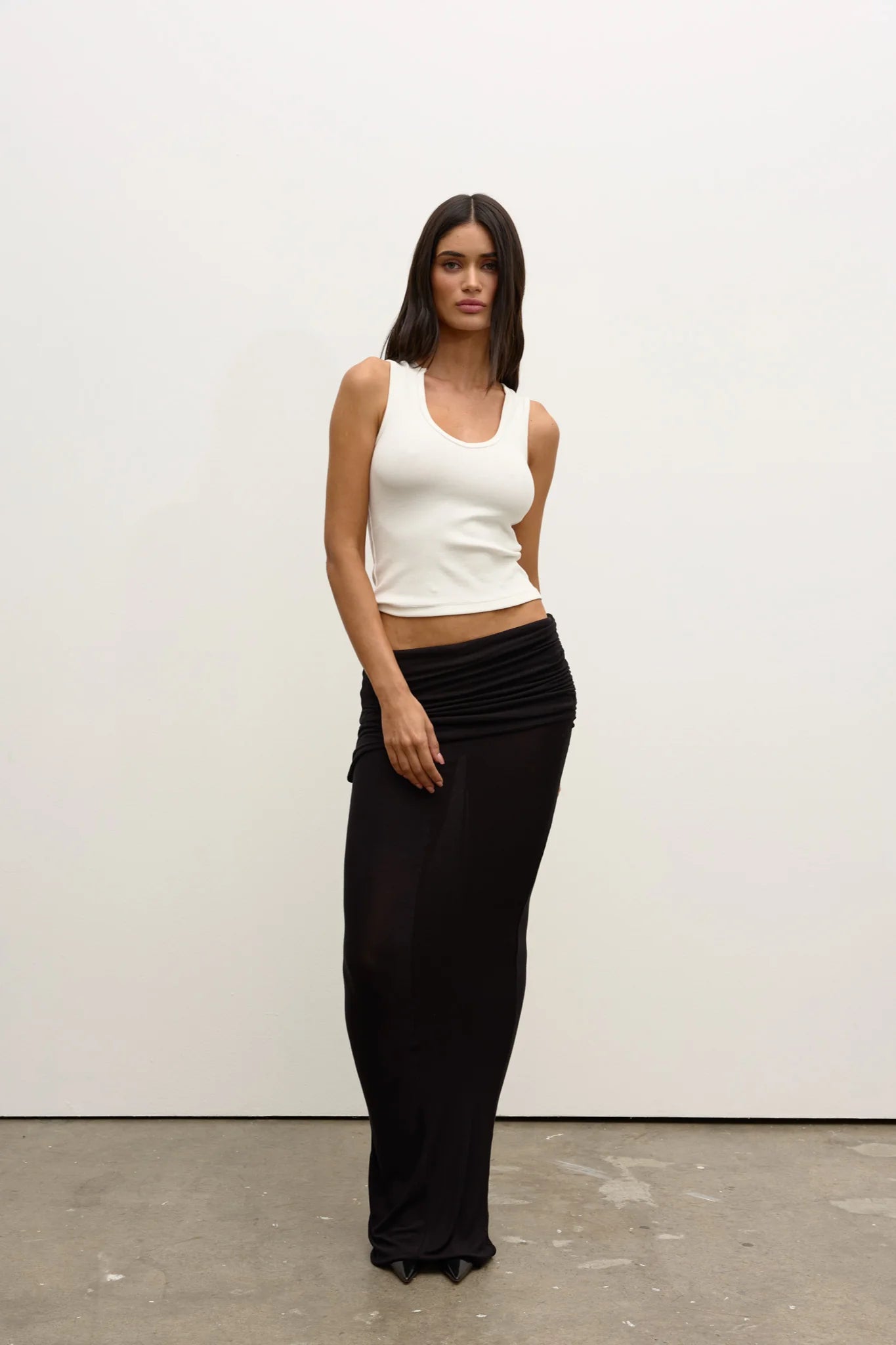 Bayse Devon Tank - White