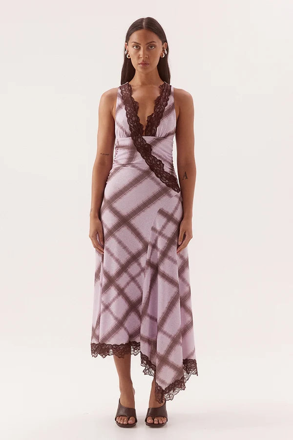 Sovere Ashti Dress - Plaid
