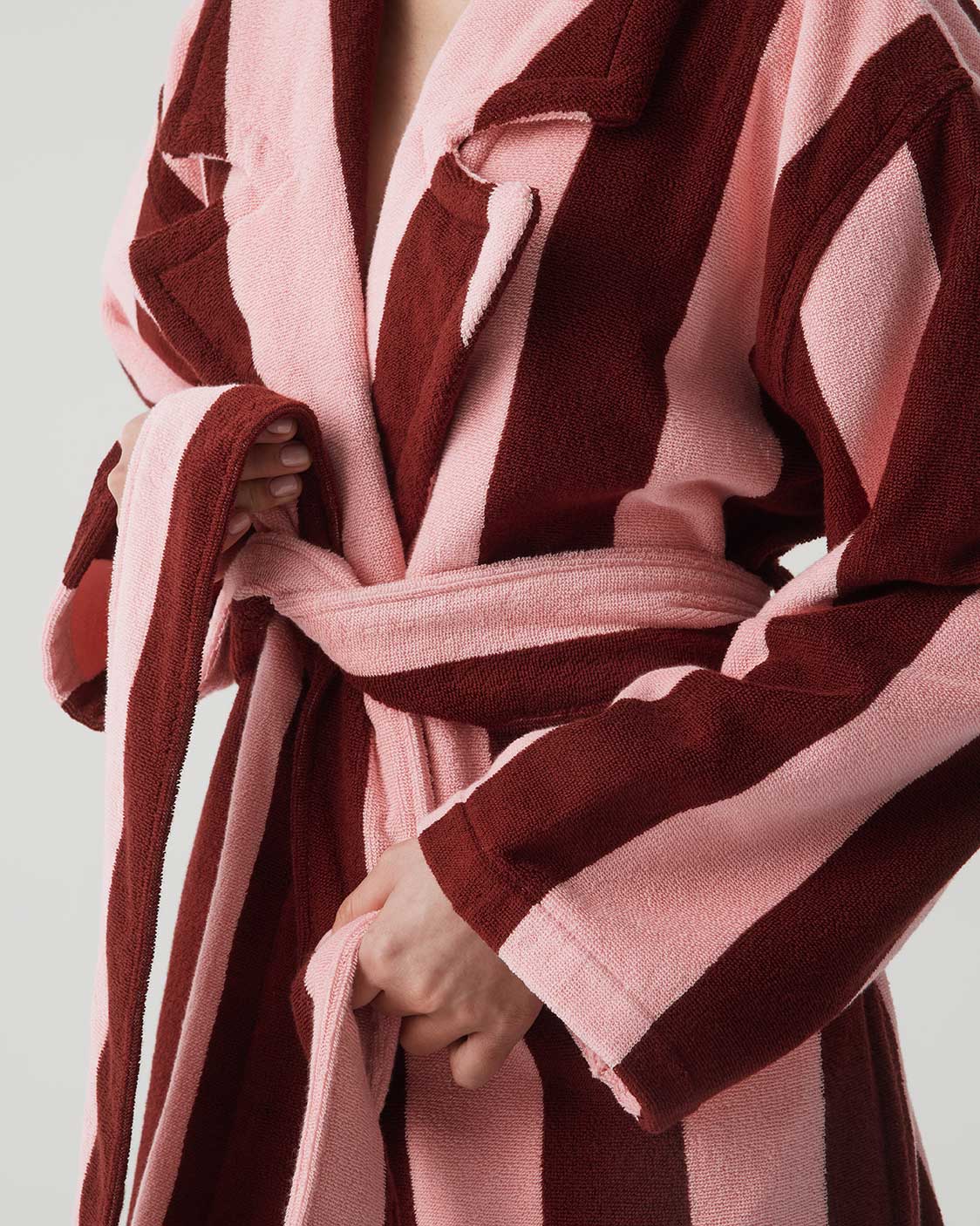 Hommey Robe - Rocky Road Stripes