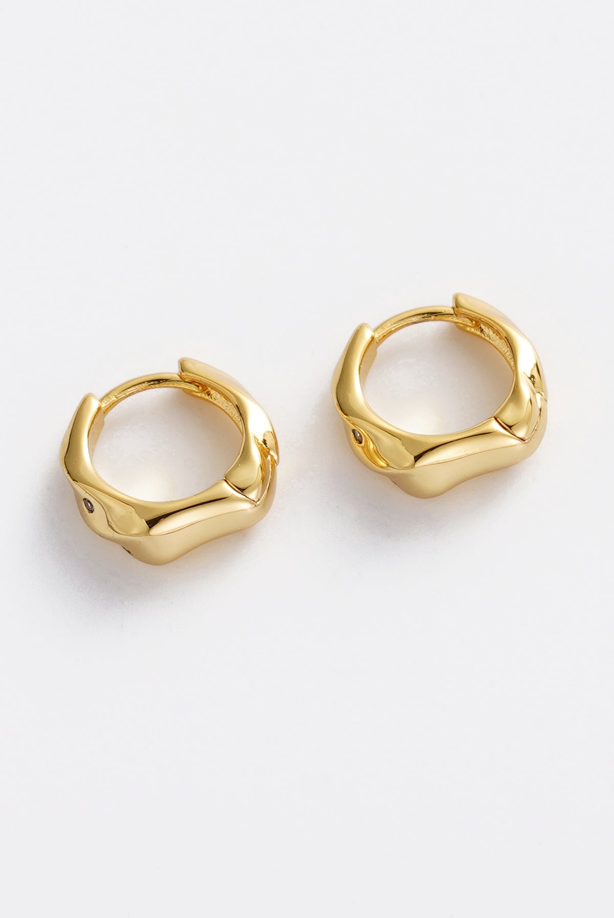 Zafino June Hoop - Gold