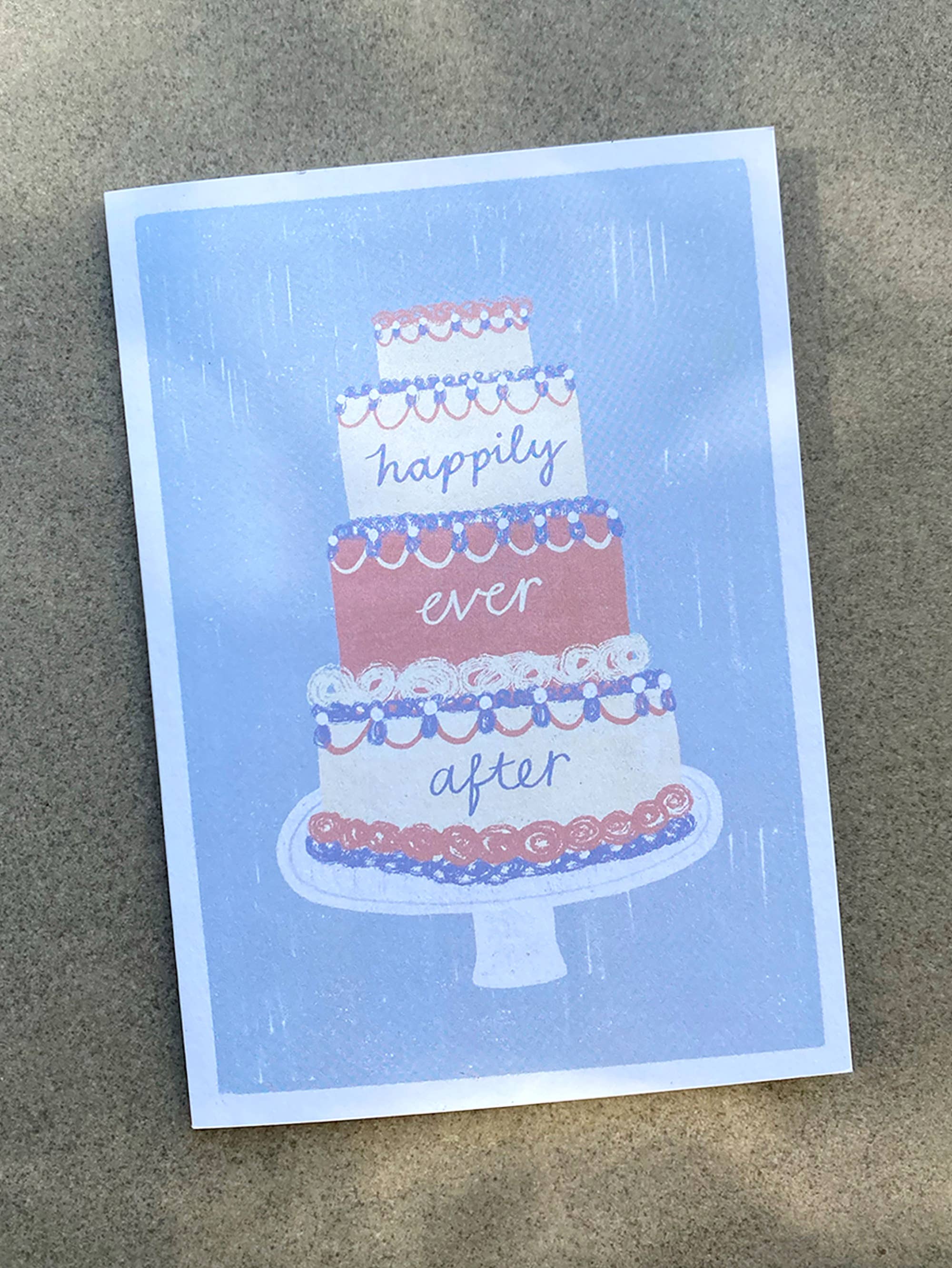 Happily Ever After Wedding Card - Congratulations Newlyweds