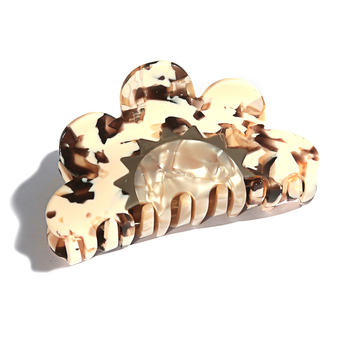 Daisy Clip - Marbled