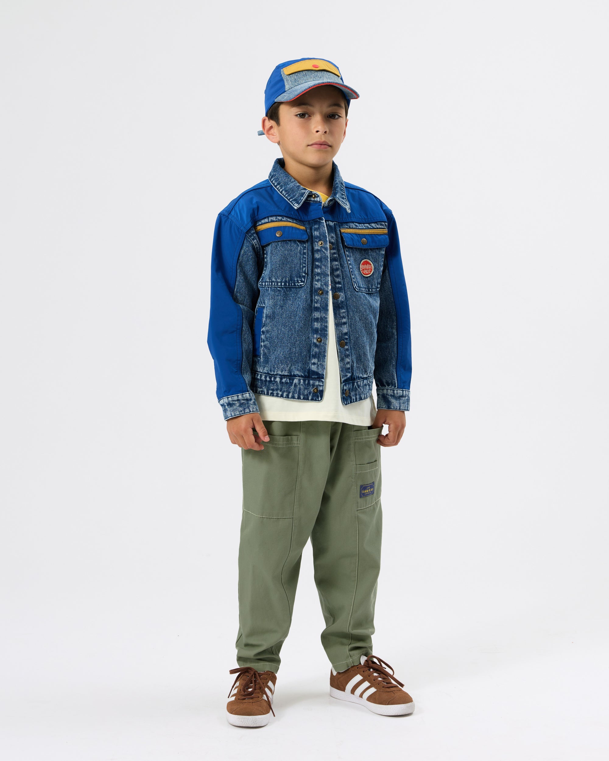 Goldie + Ace Carpenter Utility Kit Pocket Pant - Sage