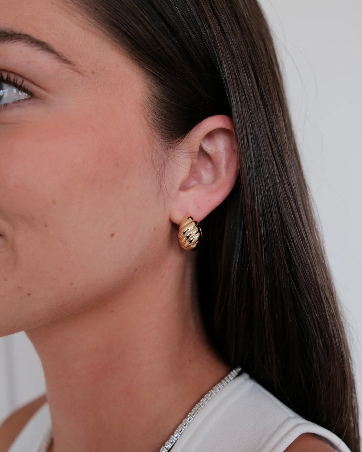 Zafino Bronte Hoop- Gold