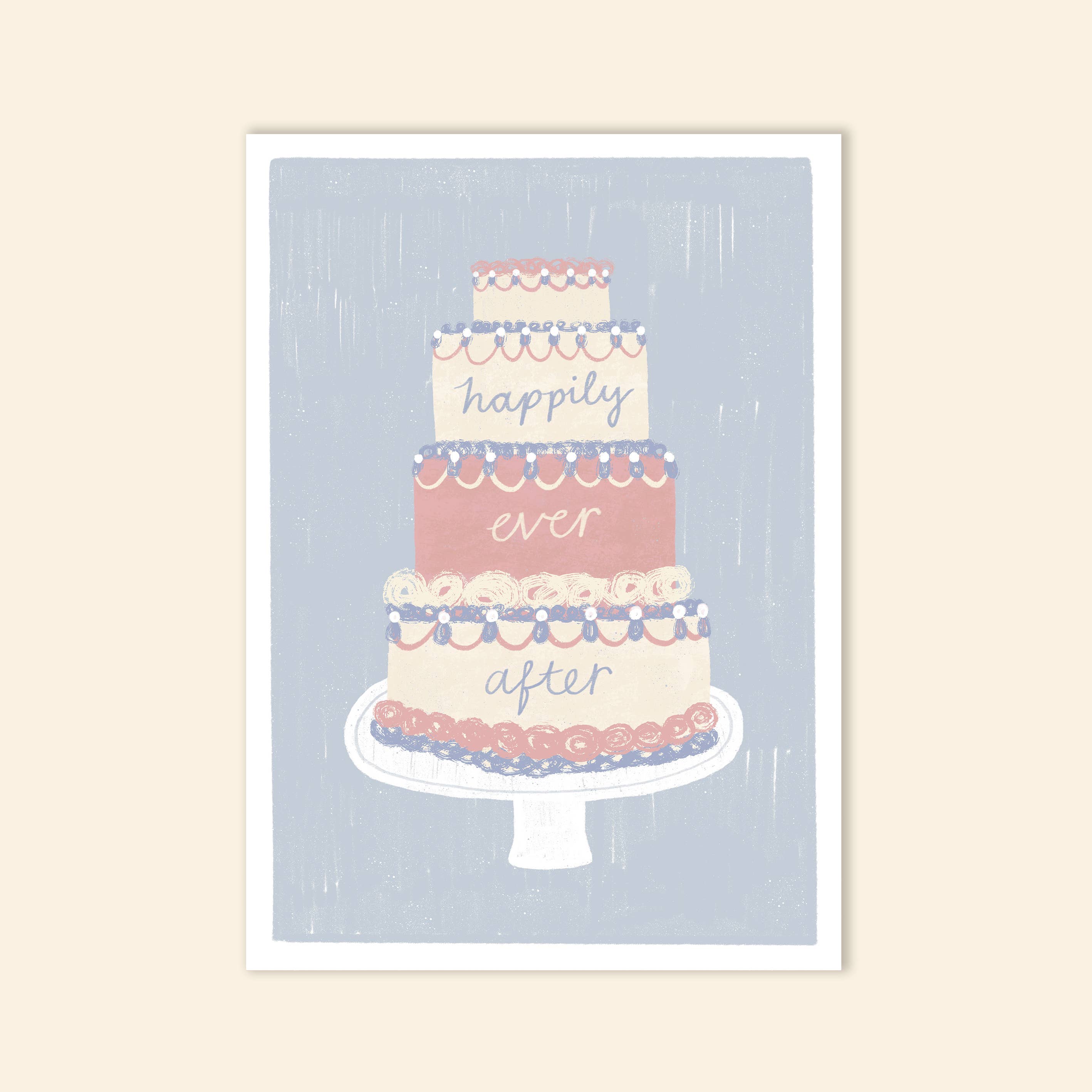 Happily Ever After Wedding Card - Congratulations Newlyweds