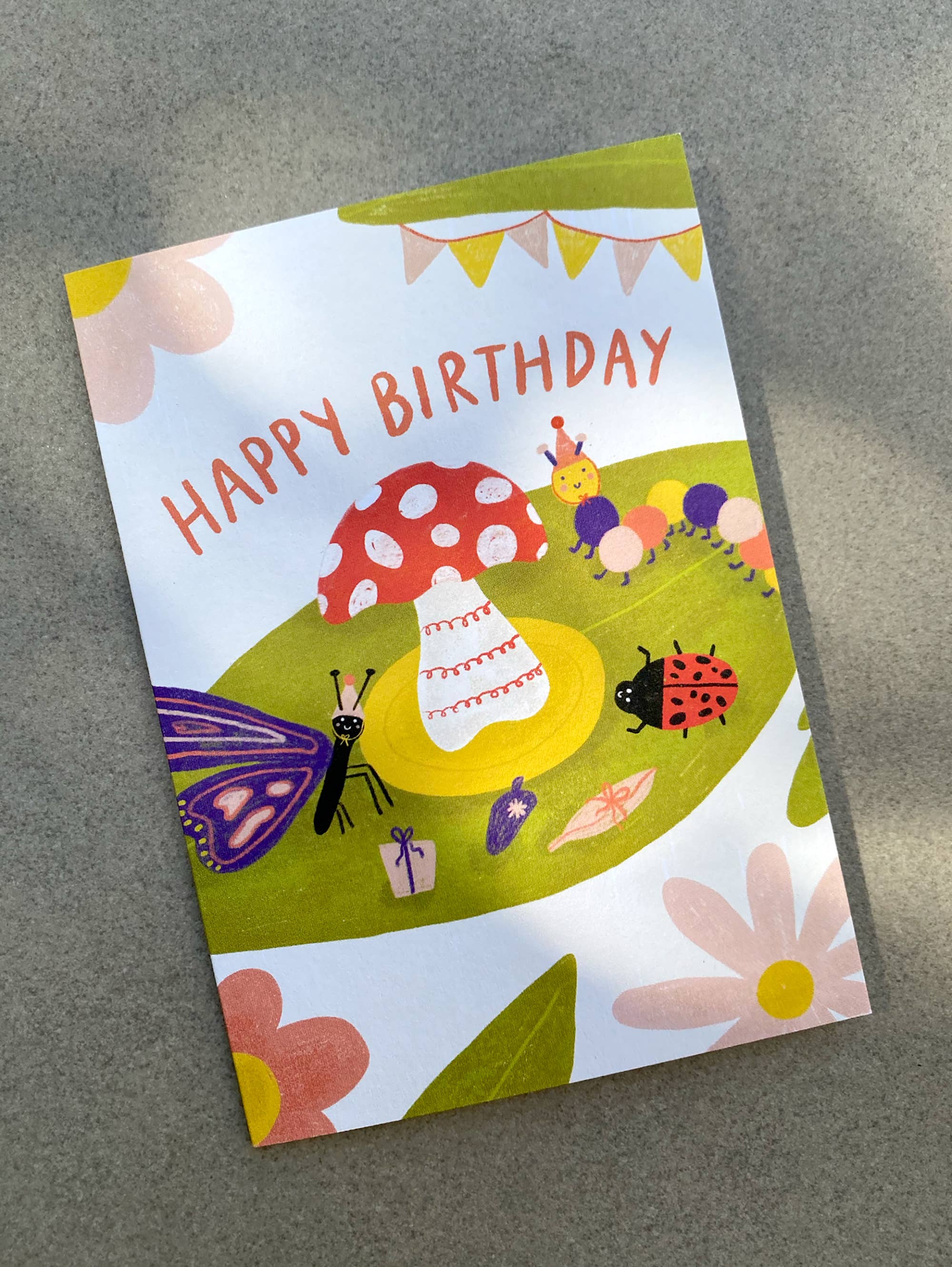 Bug Party Birthday Card | Cute Children's Birthday Card