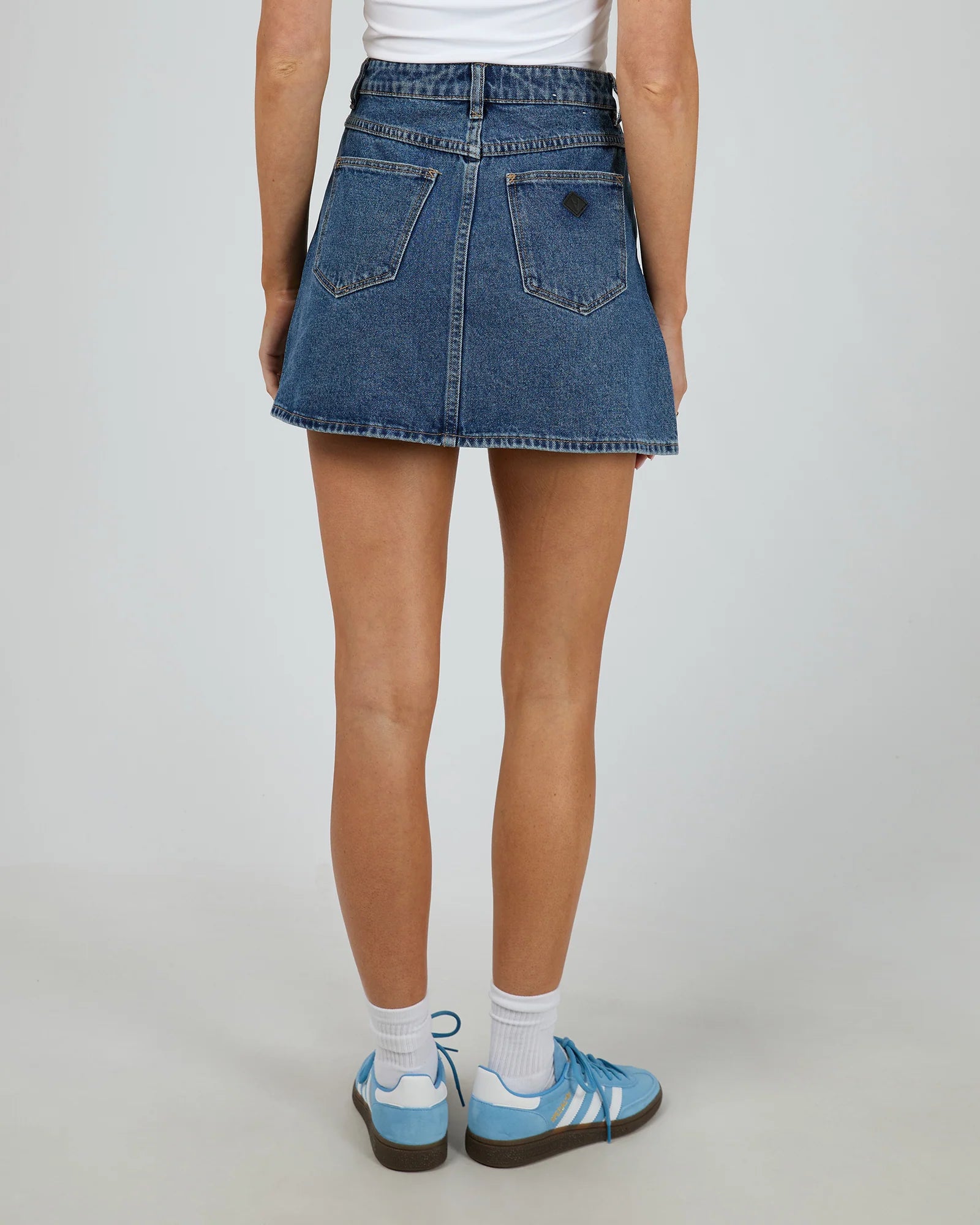 Abrand Aline Skirt Bella - MidBlue