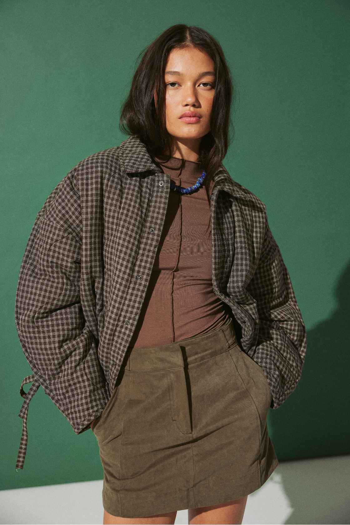 Arcaa Matteo Jacket - Espresso Check
