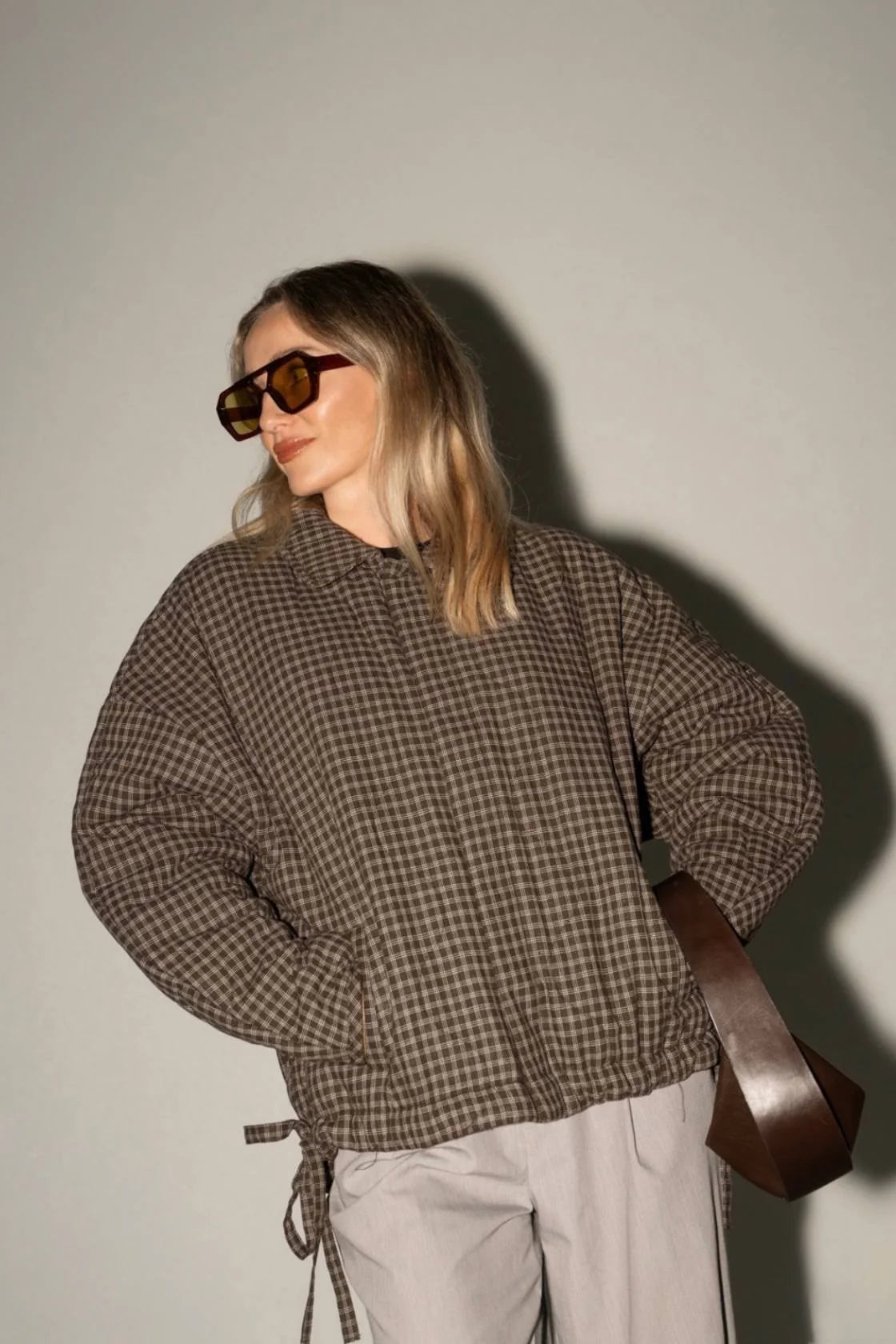 Arcaa Matteo Jacket - Espresso Check