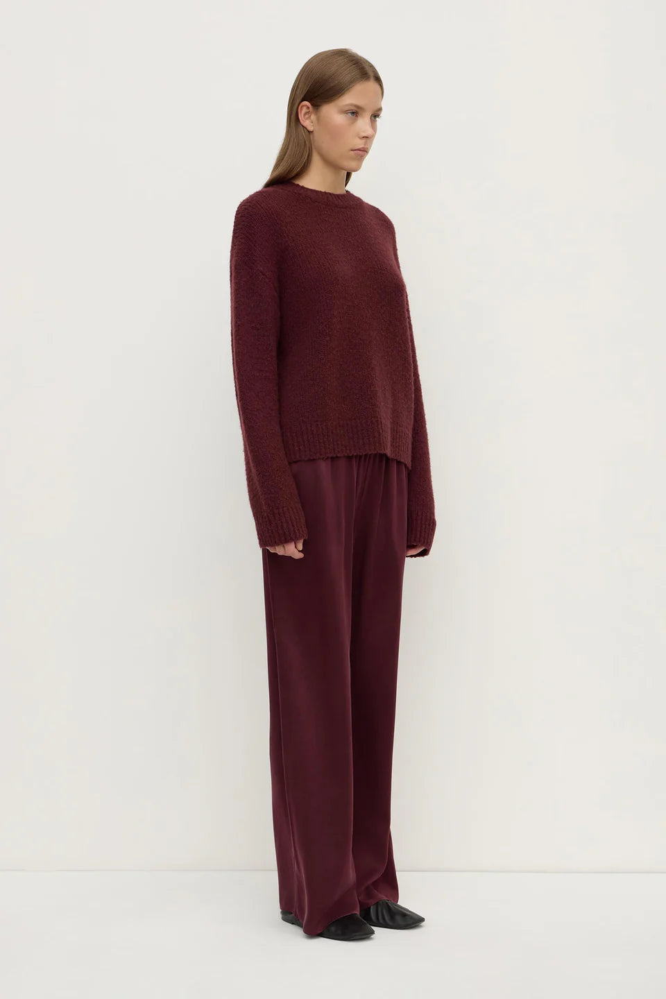 Assembly Label Ariel Knit - Merlot