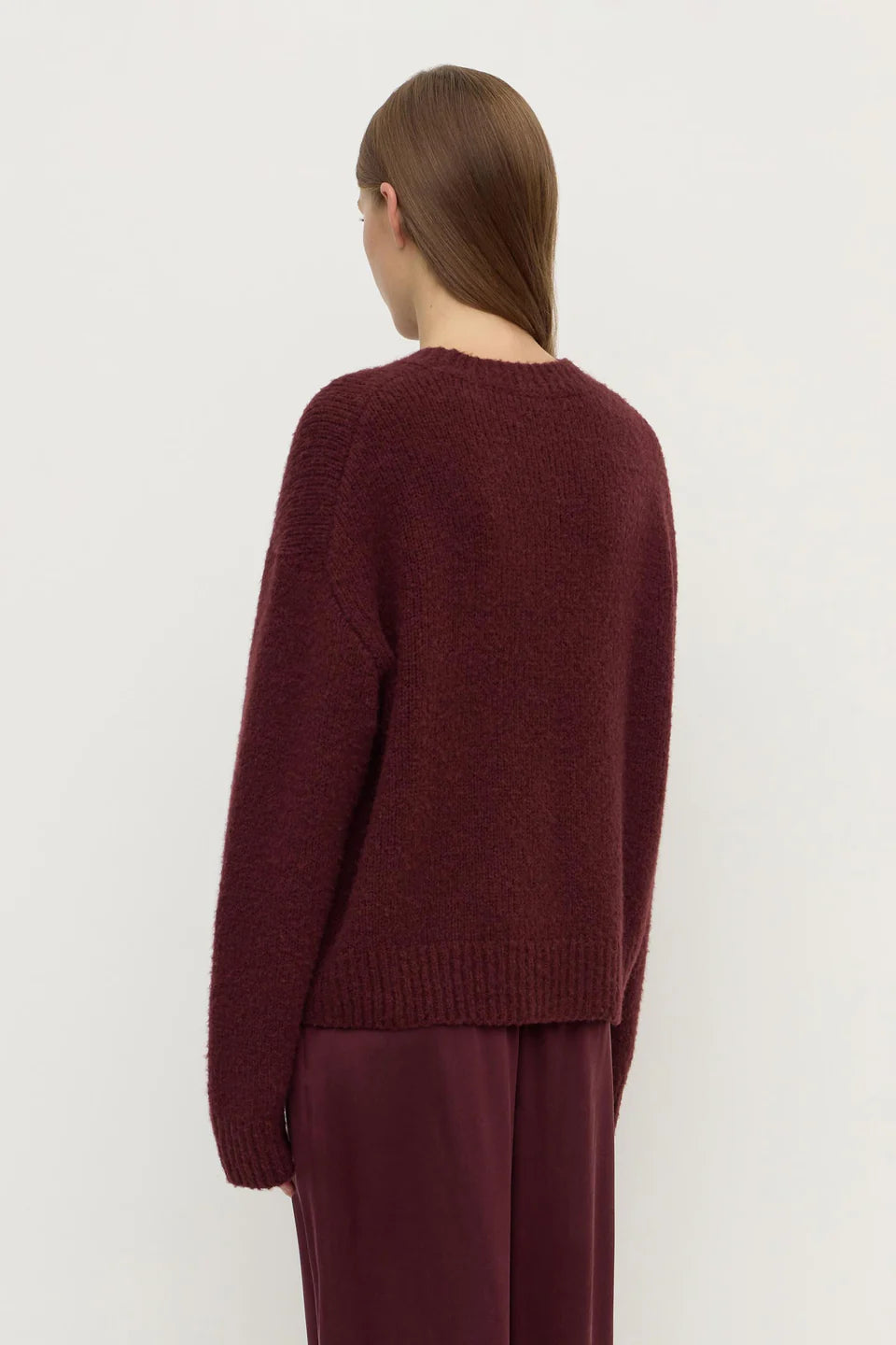 Assembly Label Ariel Knit - Merlot