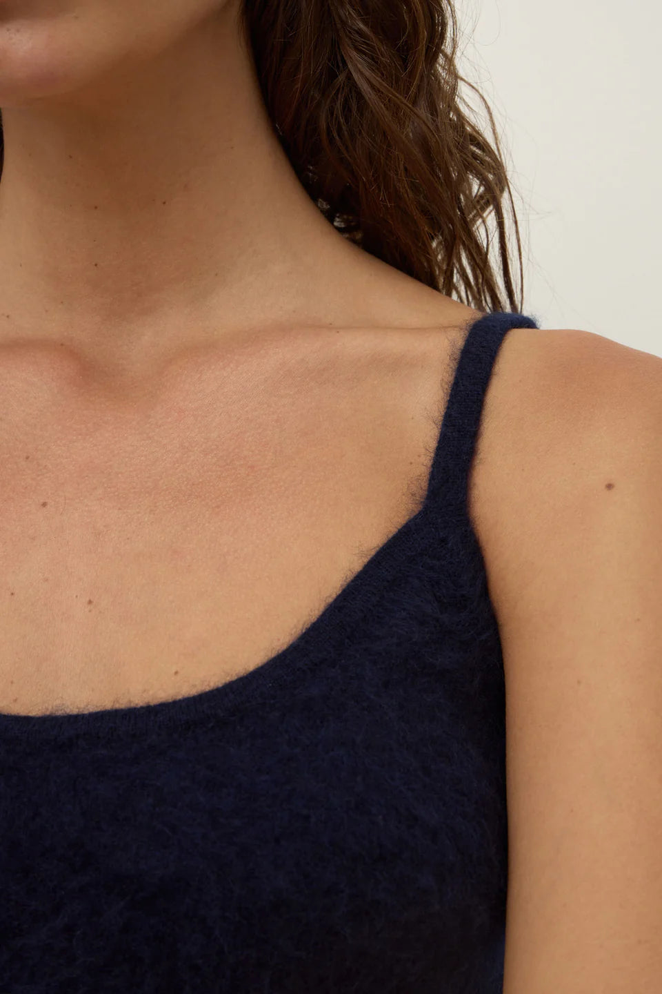 Assembly Label Carina Wool Tank - True Navy