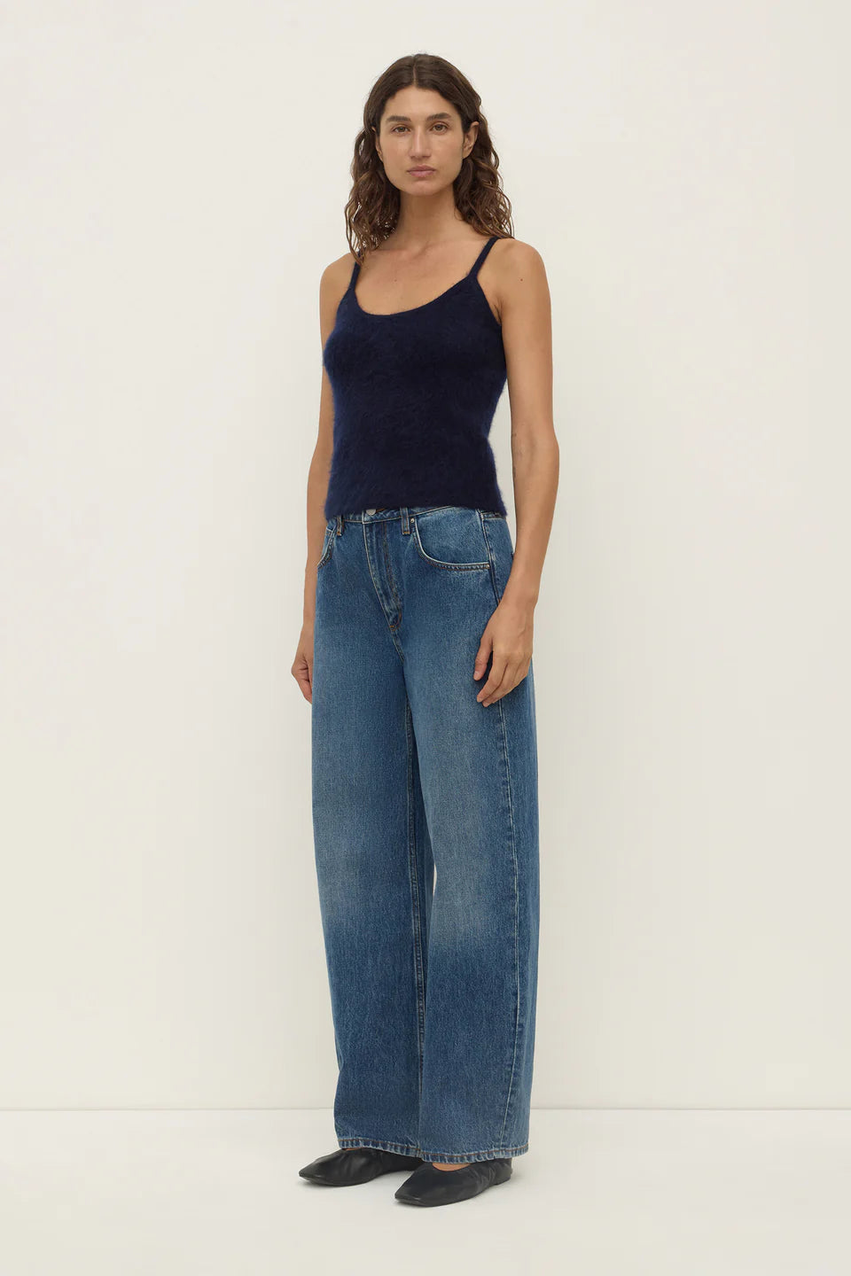 Assembly Label Carina Wool Tank - True Navy