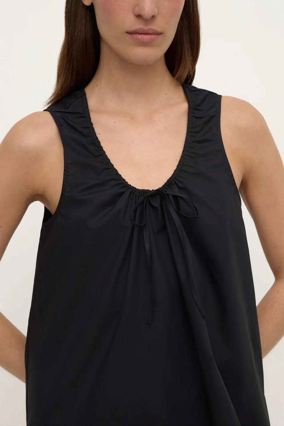 Assembly Label Holly Cotton Mini Dress - Black
