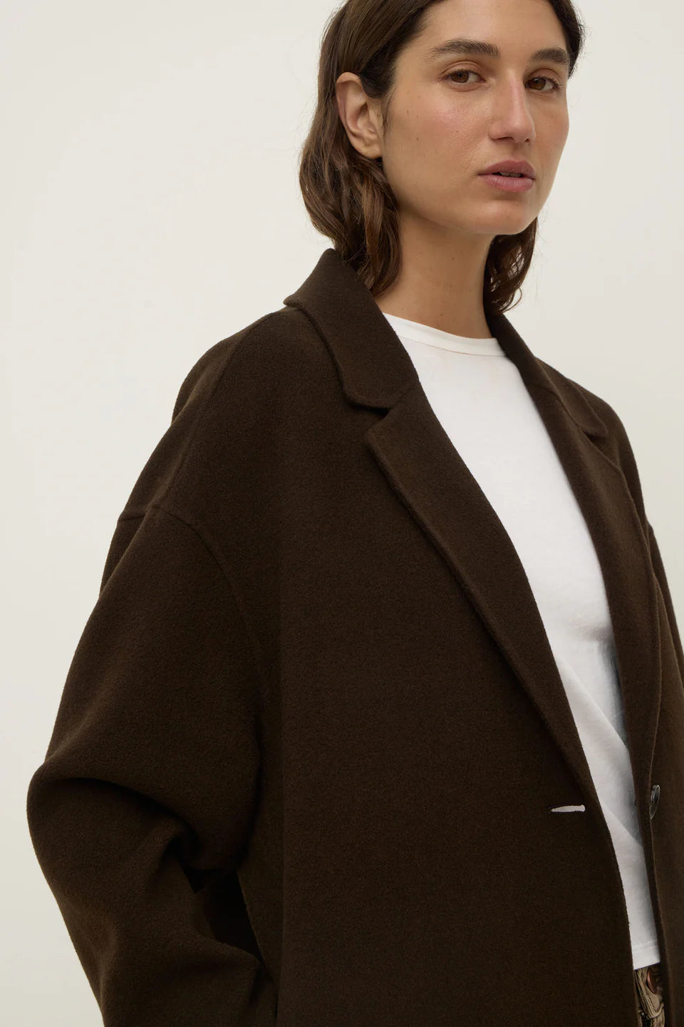 Assembly Label Jenna Wool Jack - Dark Choc
