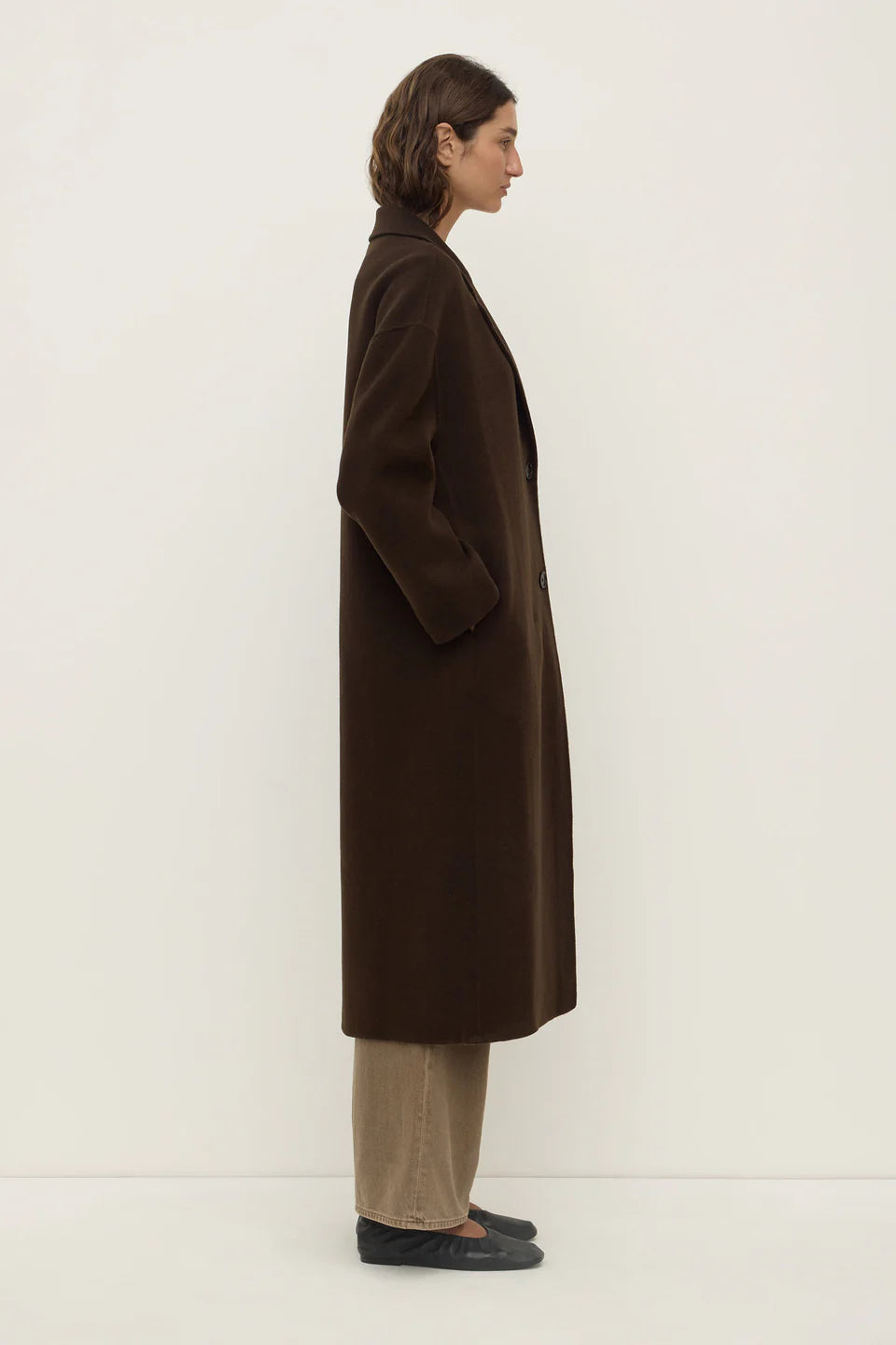 Assembly Label Jenna Wool Jack - Dark Choc