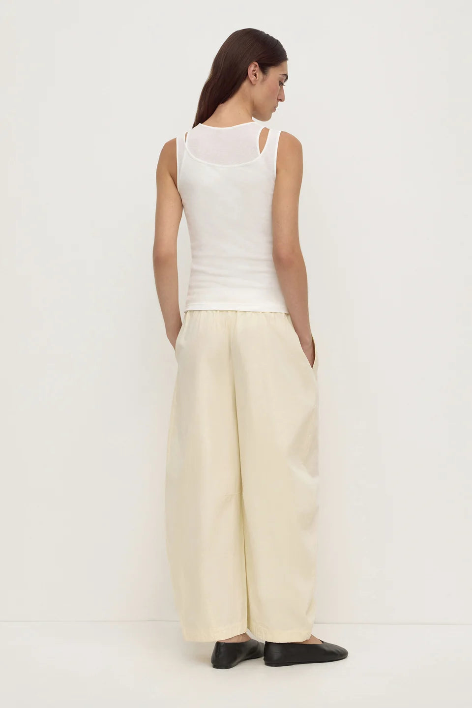 Assembly Label Lola Barrel Pant - Vanilla