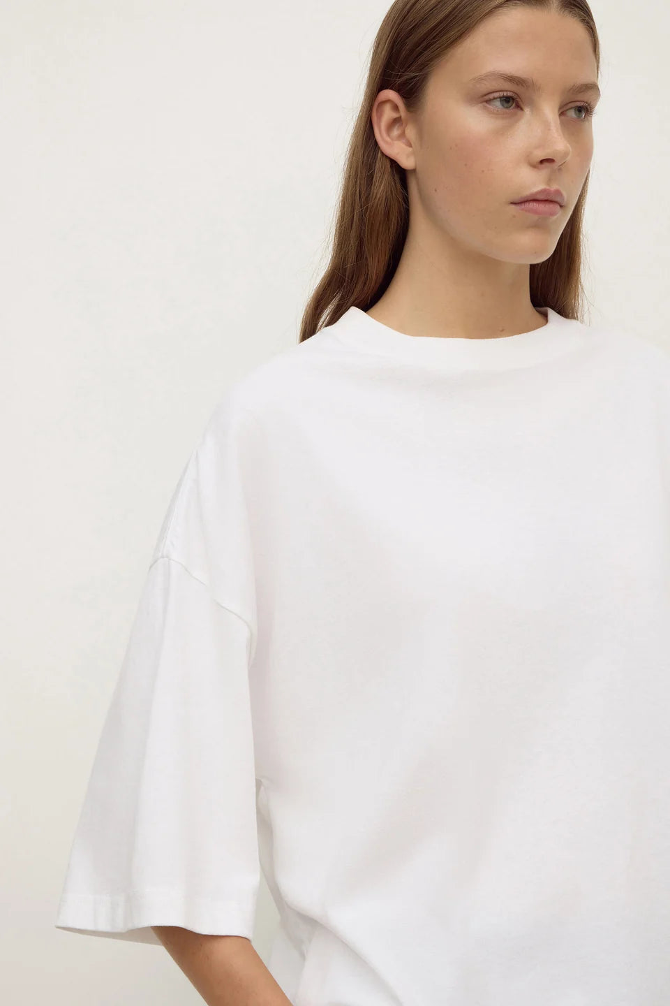 Assembly Label Max Cotton Oversized Tee - White