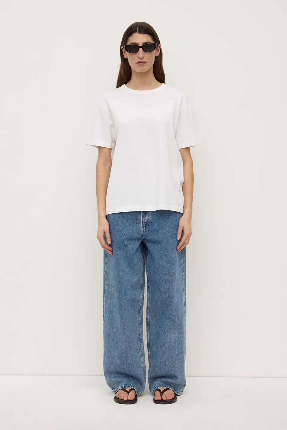 Assembly Label Organic Base Tee - White