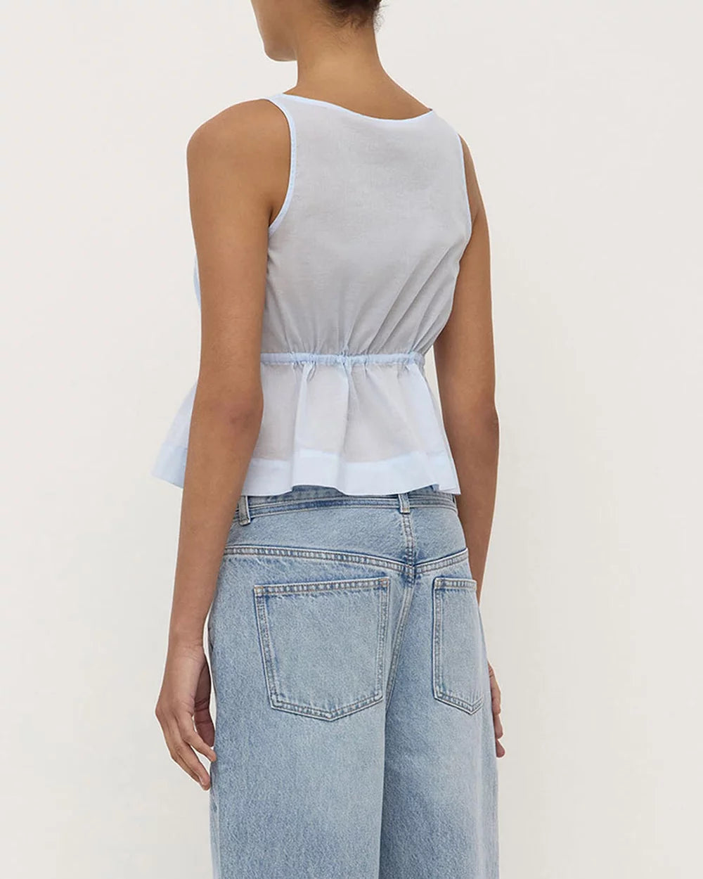 Assembly Label Suzie Top - Powder Blue