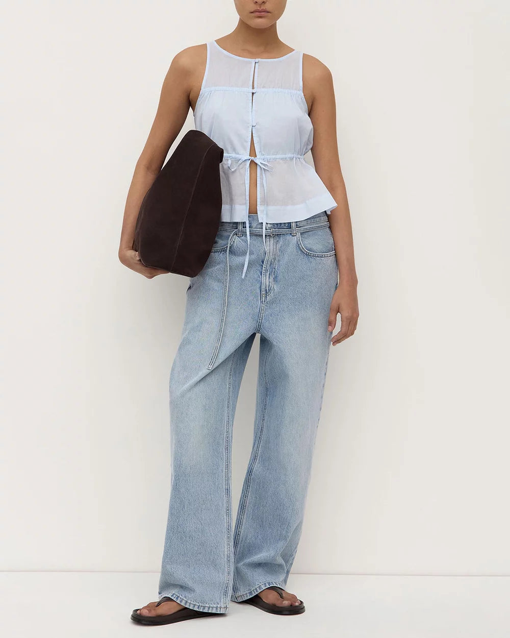 Assembly Label Suzie Top - Powder Blue