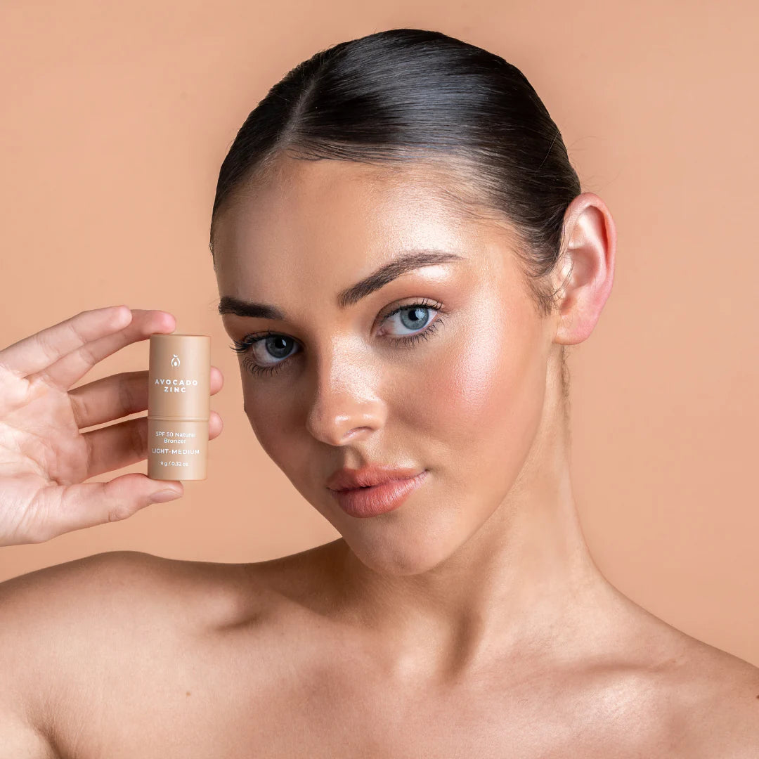Avocado Zinc SPF 50 Natural Bronzer - Light Medium