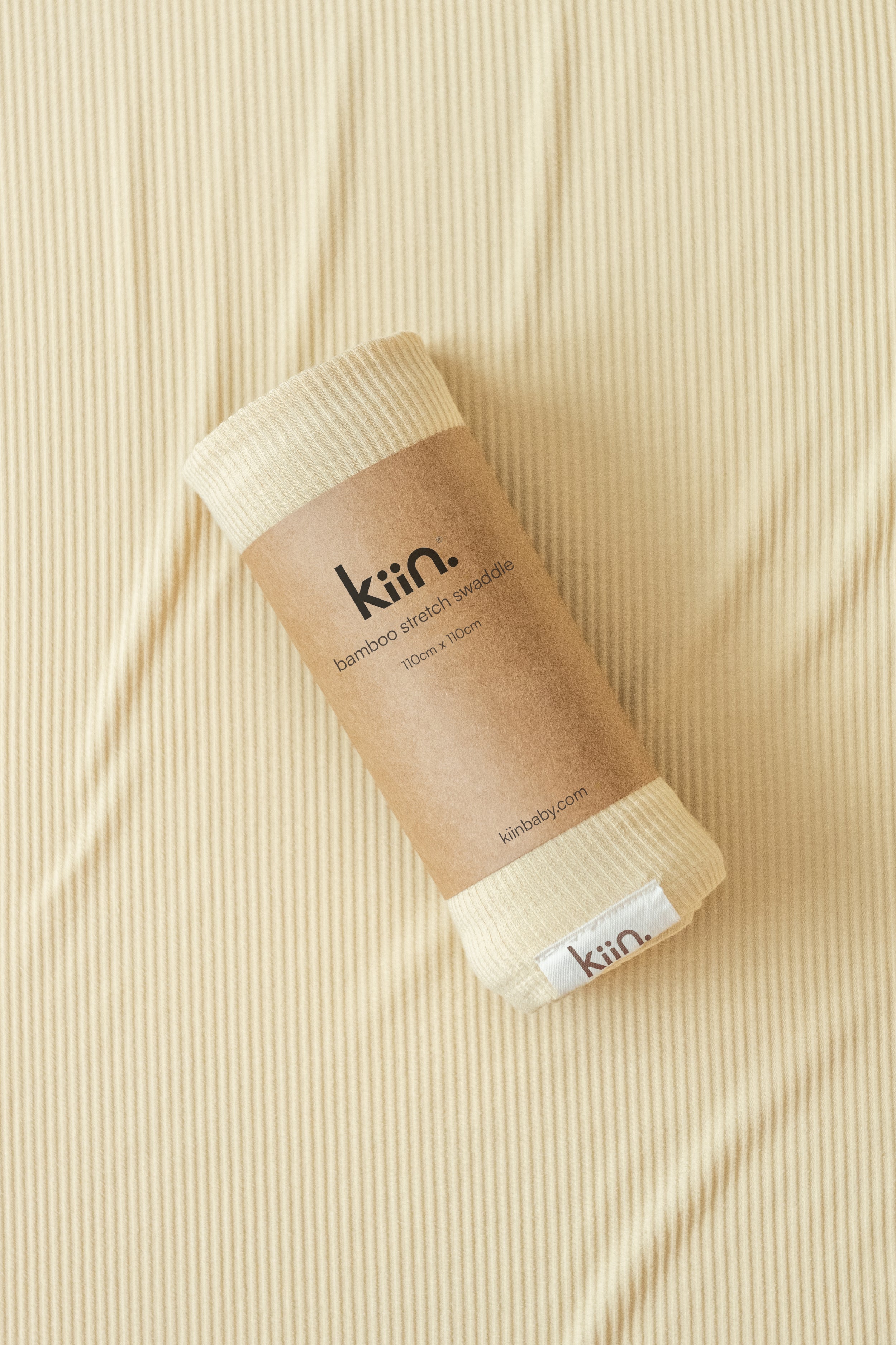 Kiin Bamboo Stretch Swaddle - Ivory
