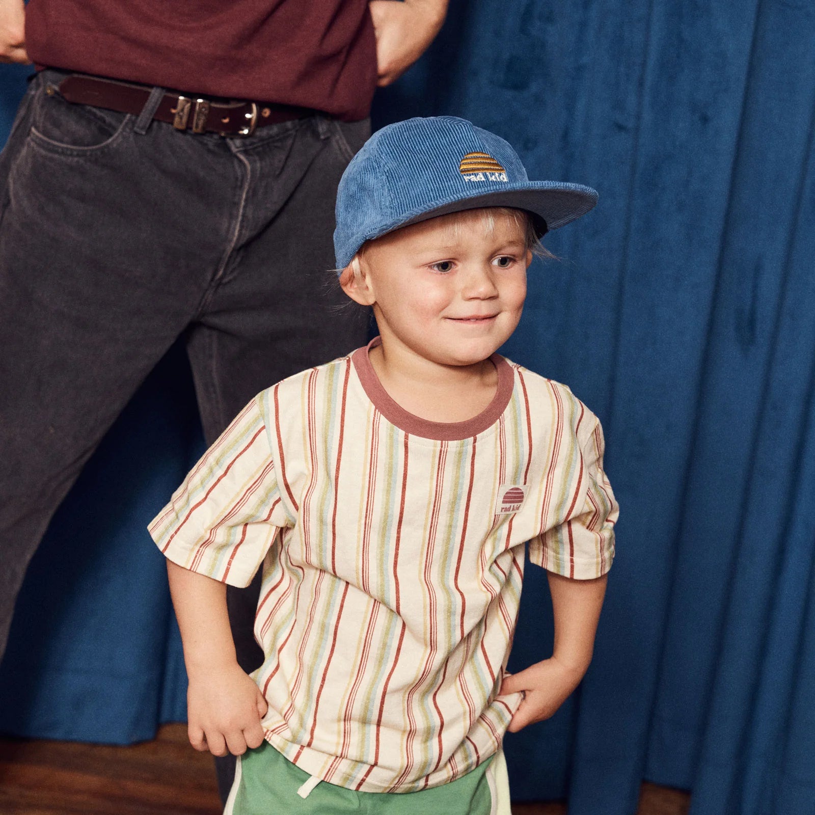Banabae Rad Kid Cord Cap - Denim Blue