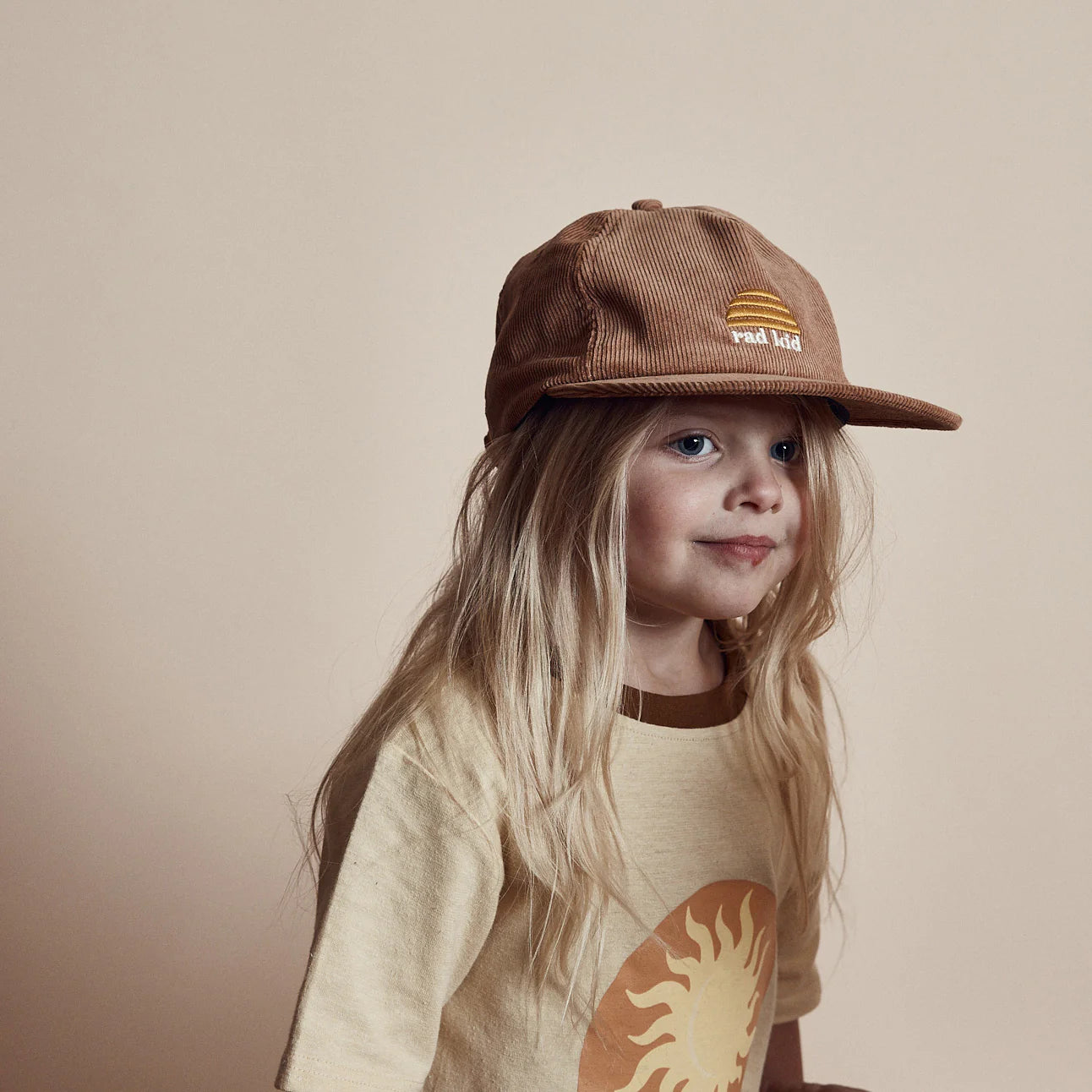 Banabae Rad Kid Cord Cap - Tan