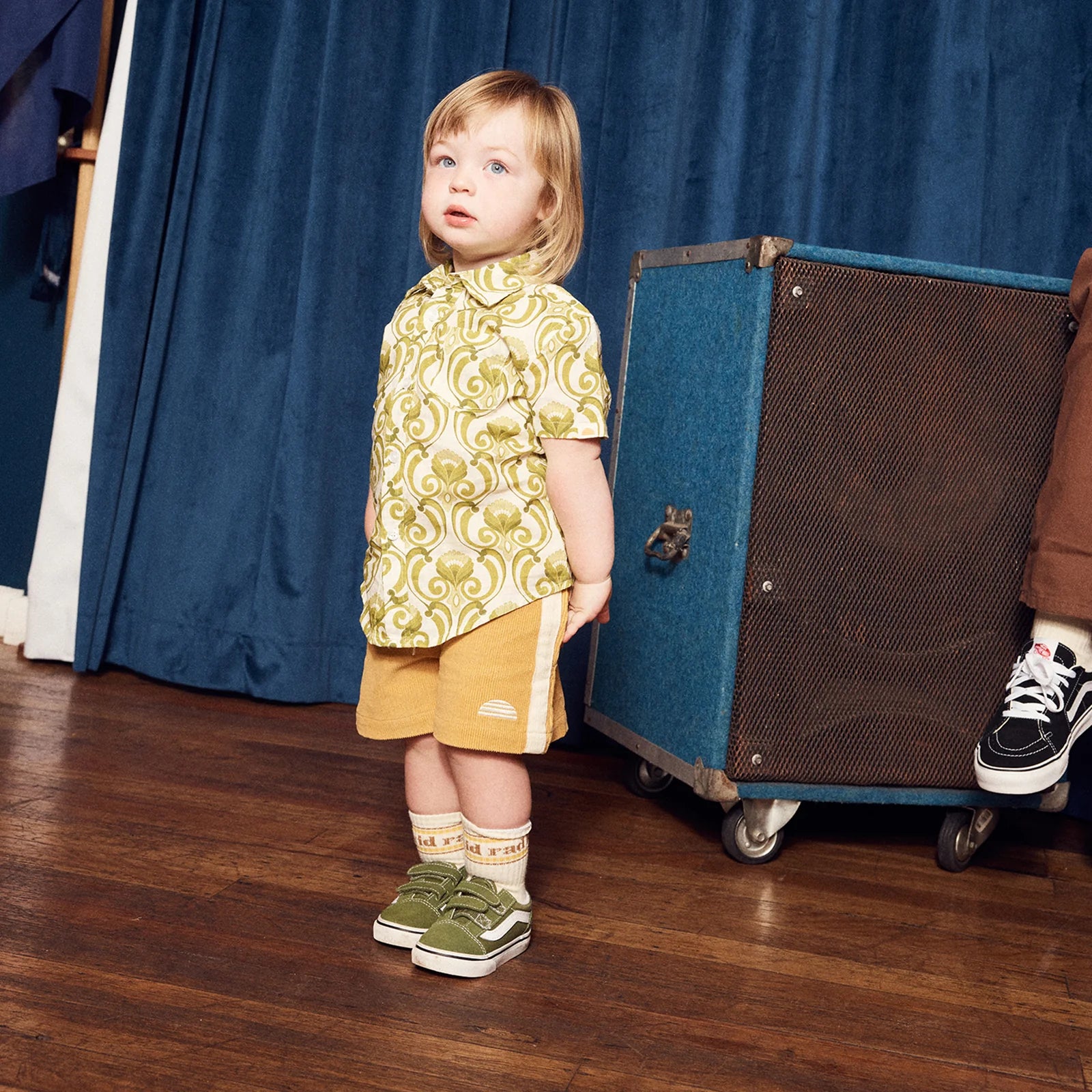 Banabae Rad Kid Organic Cotton Crew Socks - Natural