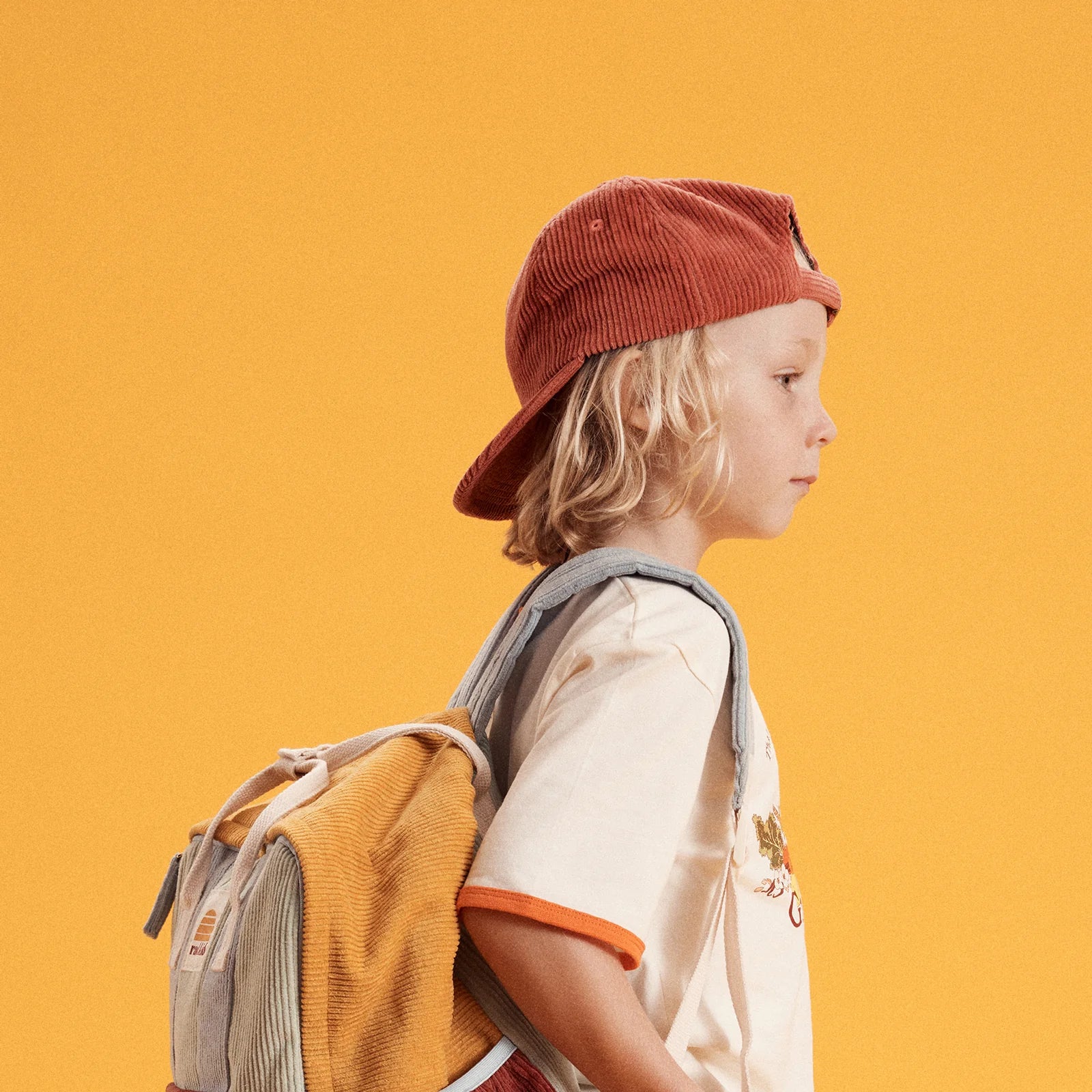 Banabae Rad Kid Pinch Front Cord Cap - Eco Red