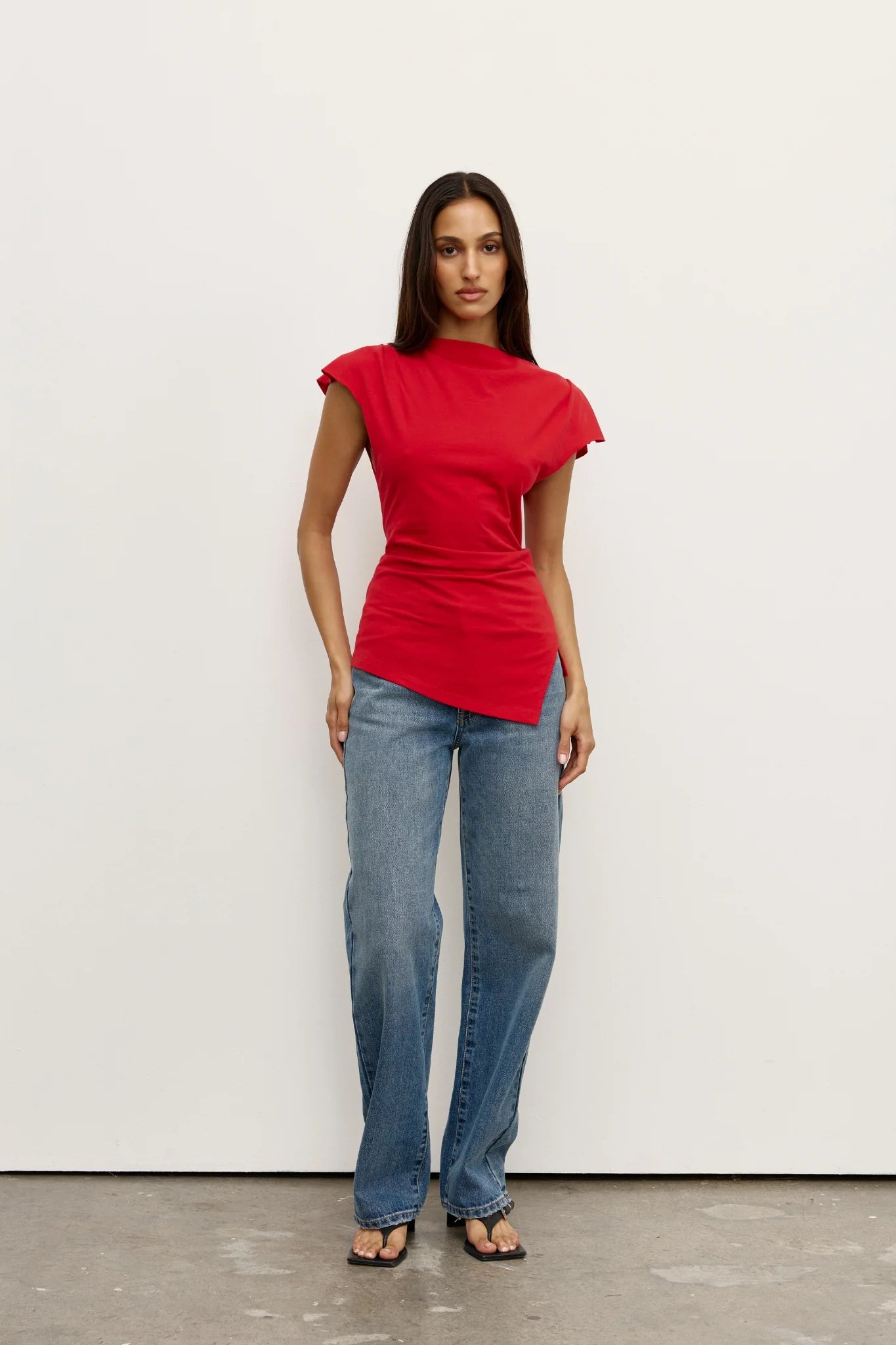 Bayse Liana Top - Red
