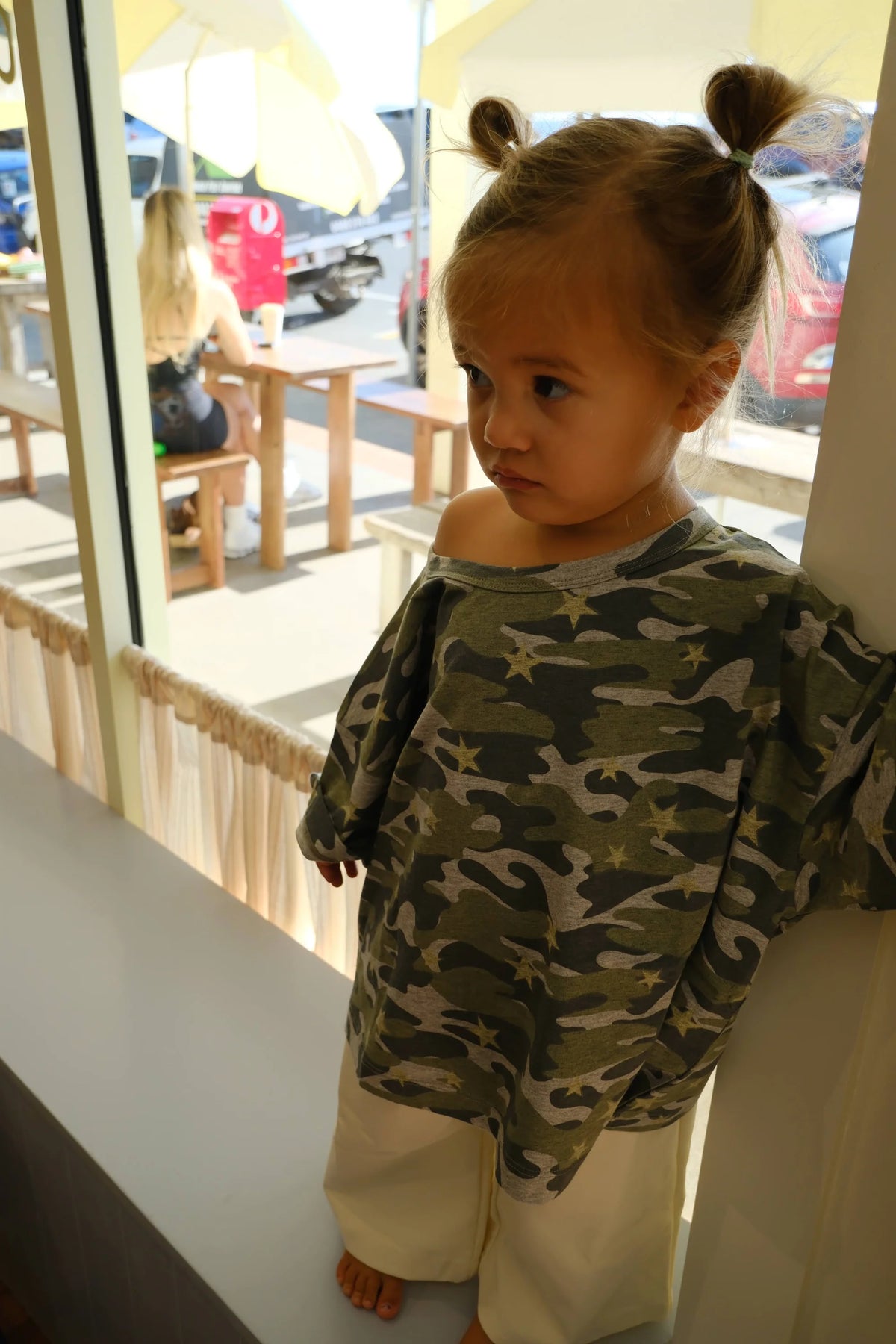 By Billie Camo Star Tee