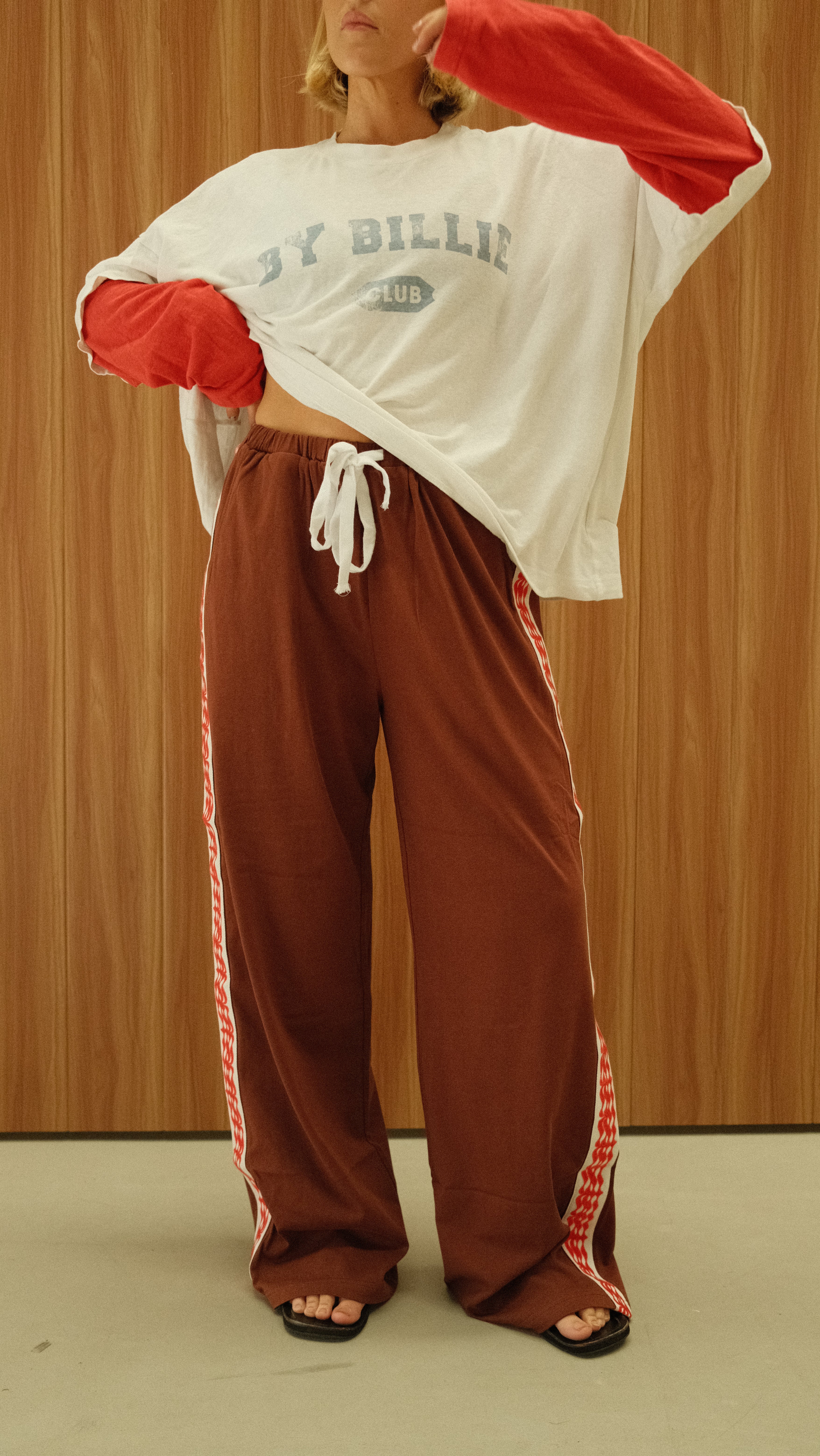 By Billie Everyday BB Pant - Chocolate Brown