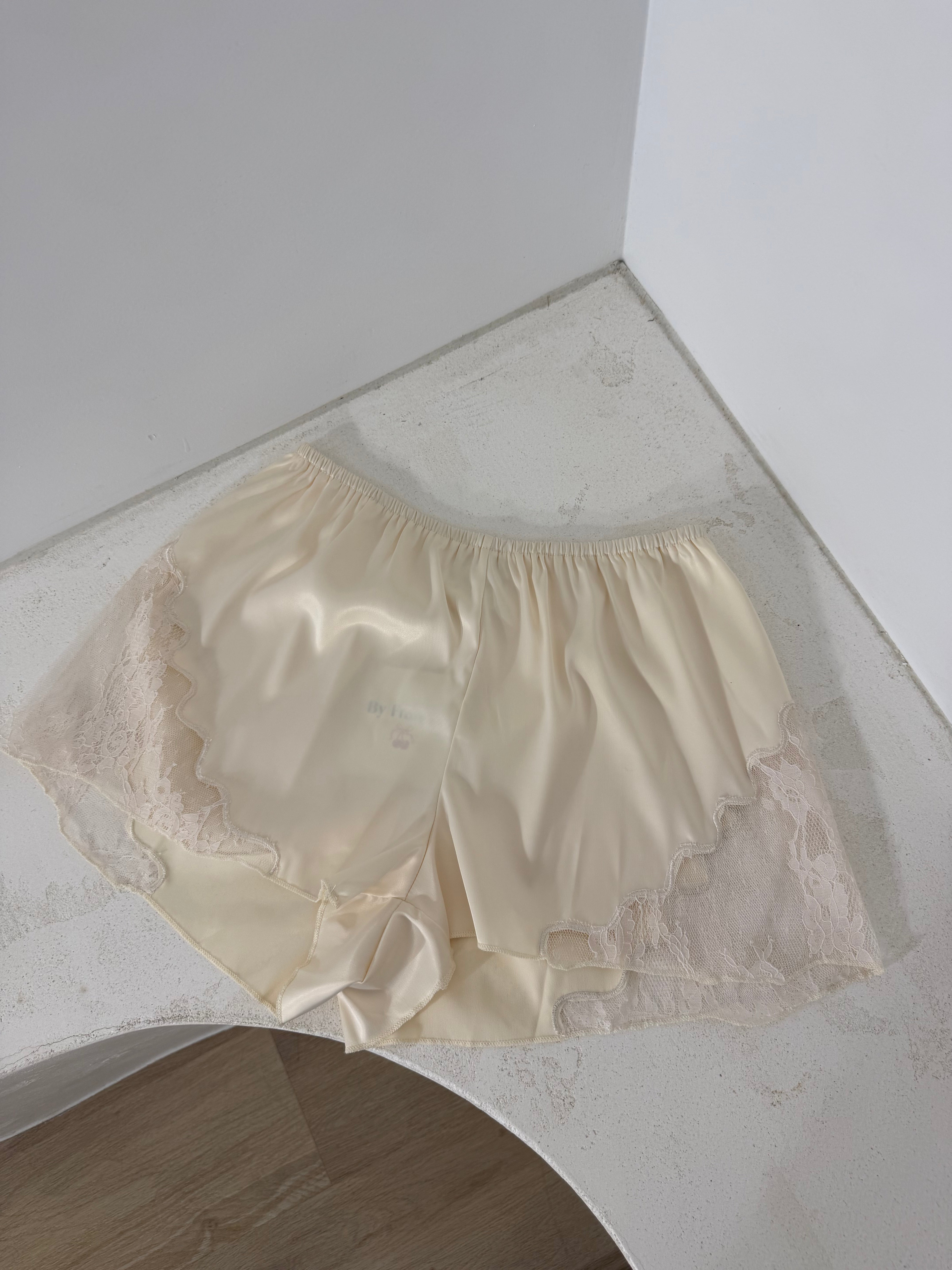 By Frankie Lace Mini Short - Cream