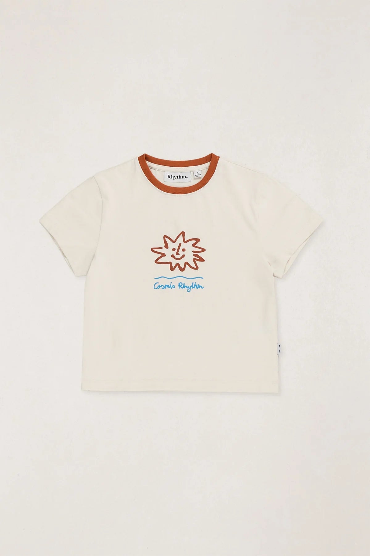 Rhythm Kids Cosmic Rhythm SS T-Shirt - Natural