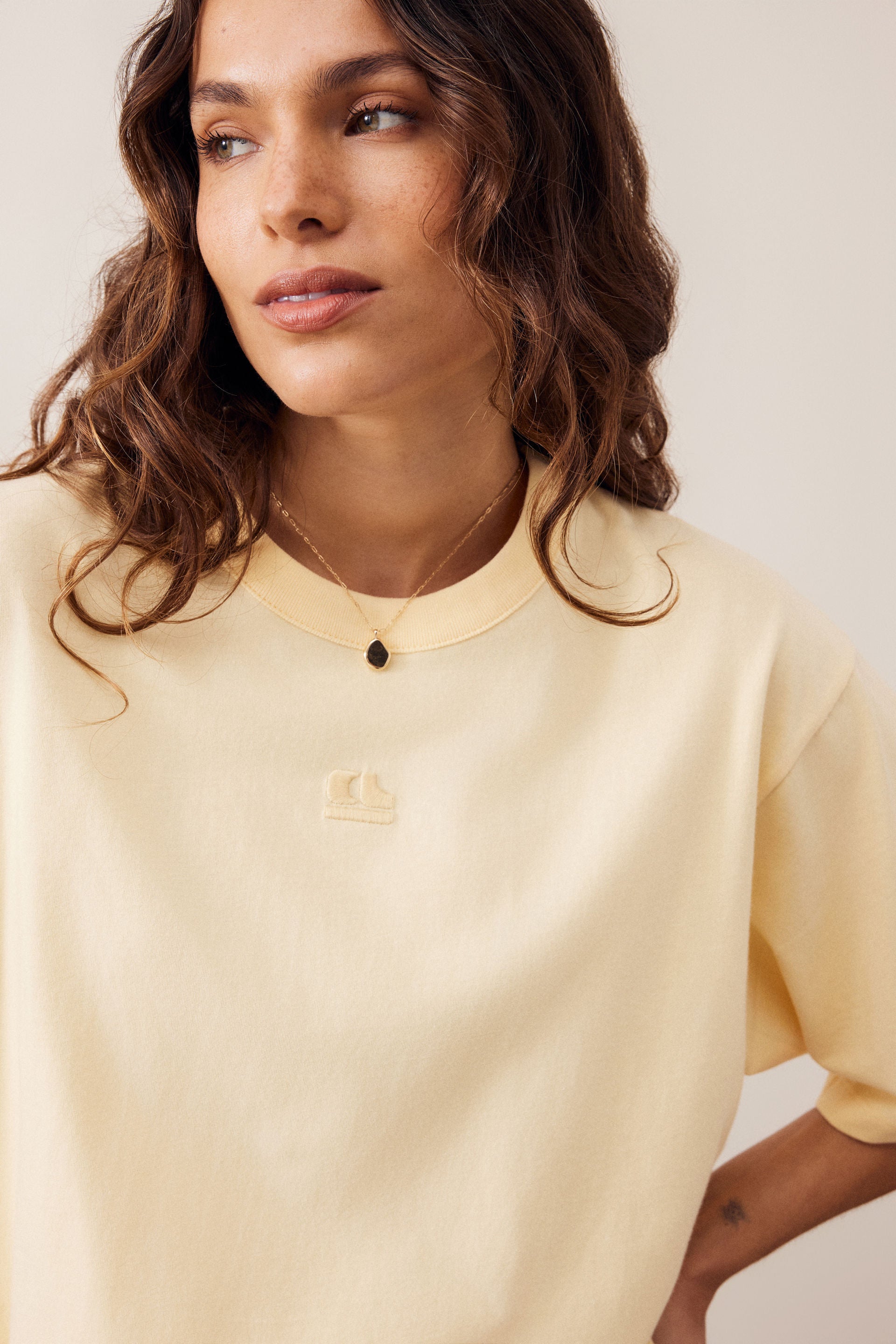 Ceres Life Phoebe Premium Tee - Butter