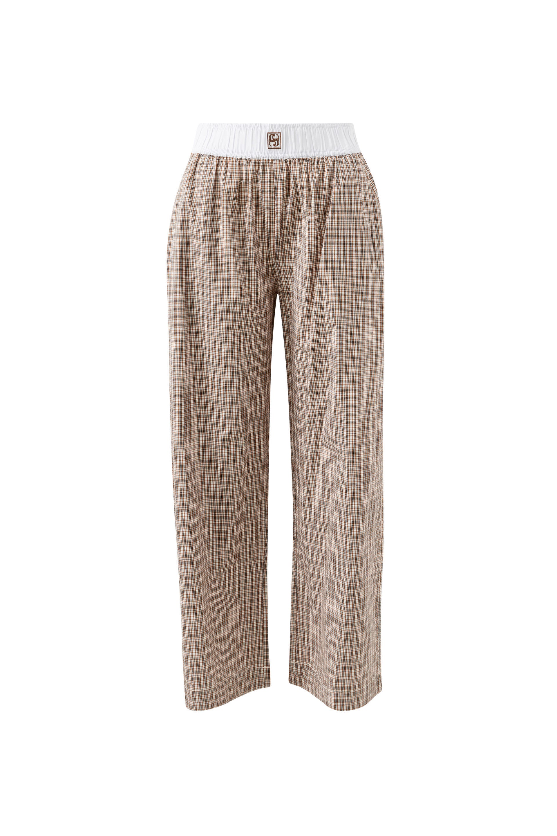 Ceres Life The Lounge Pant - Toffee/Check