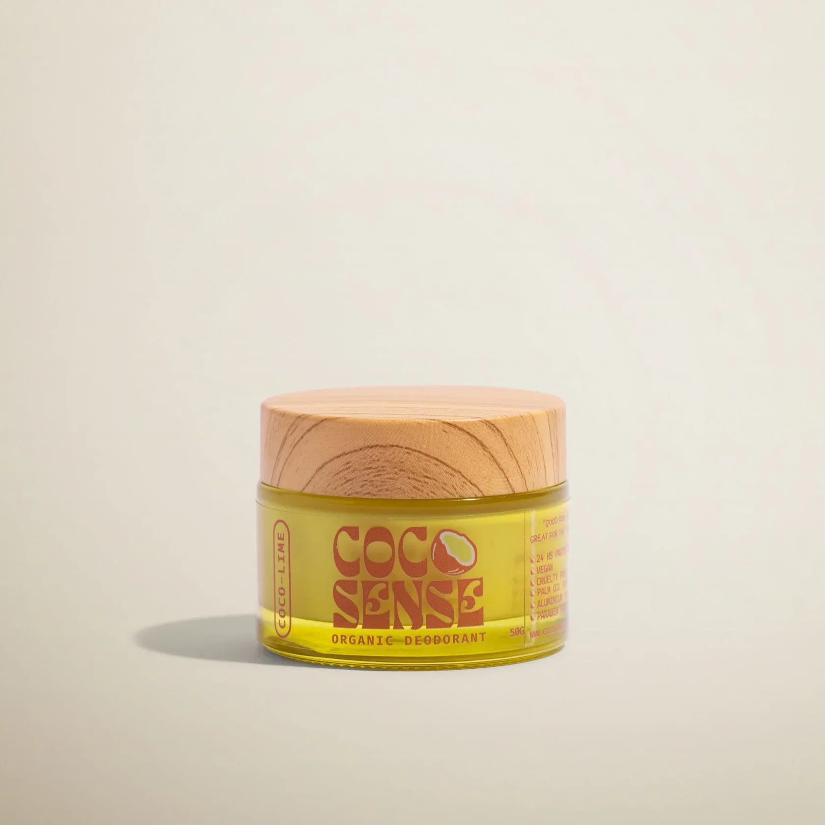 Coco Sense Organic Deodorant 50g