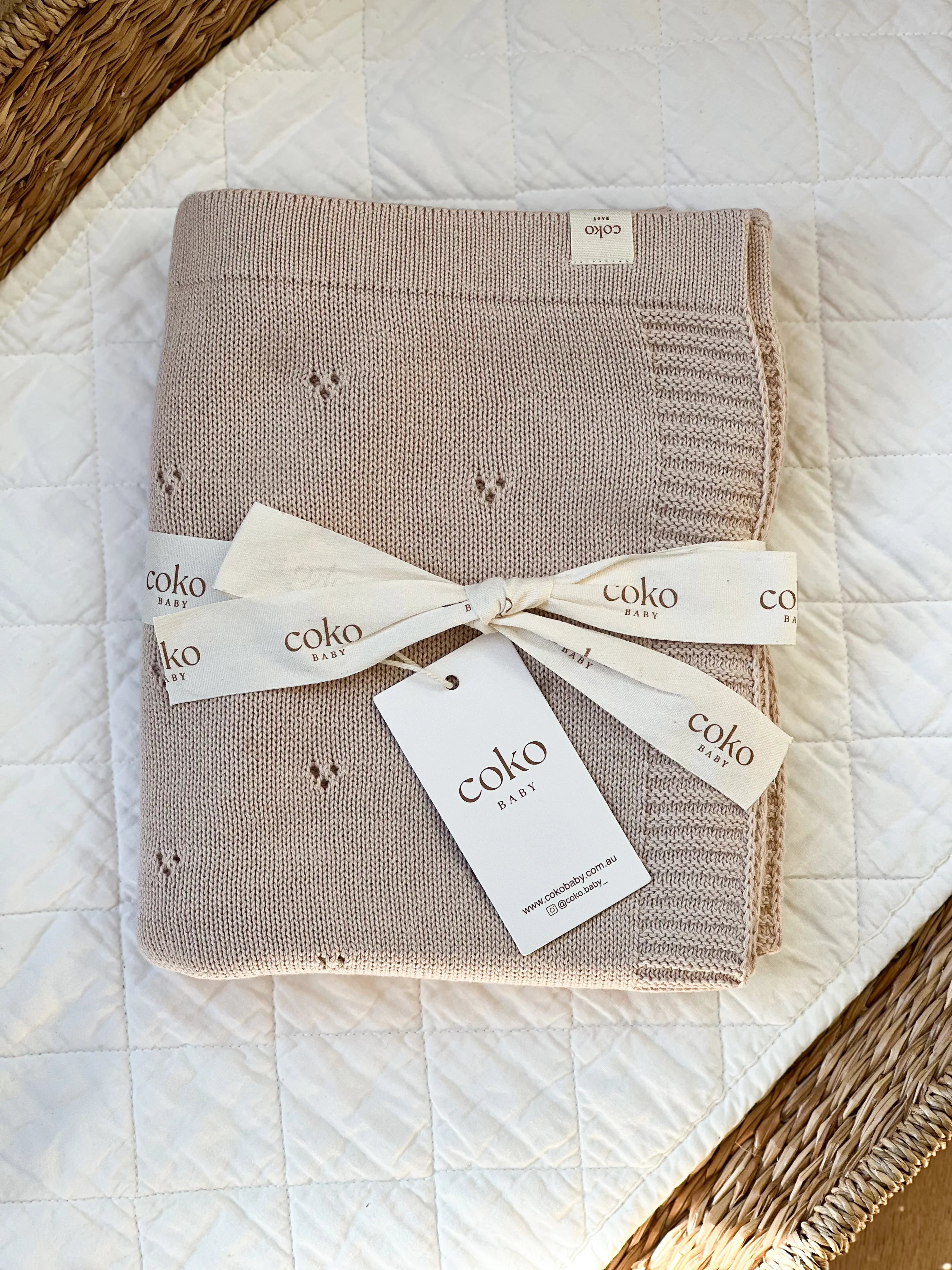 Coko Baby Dreamers Blanket - Oat