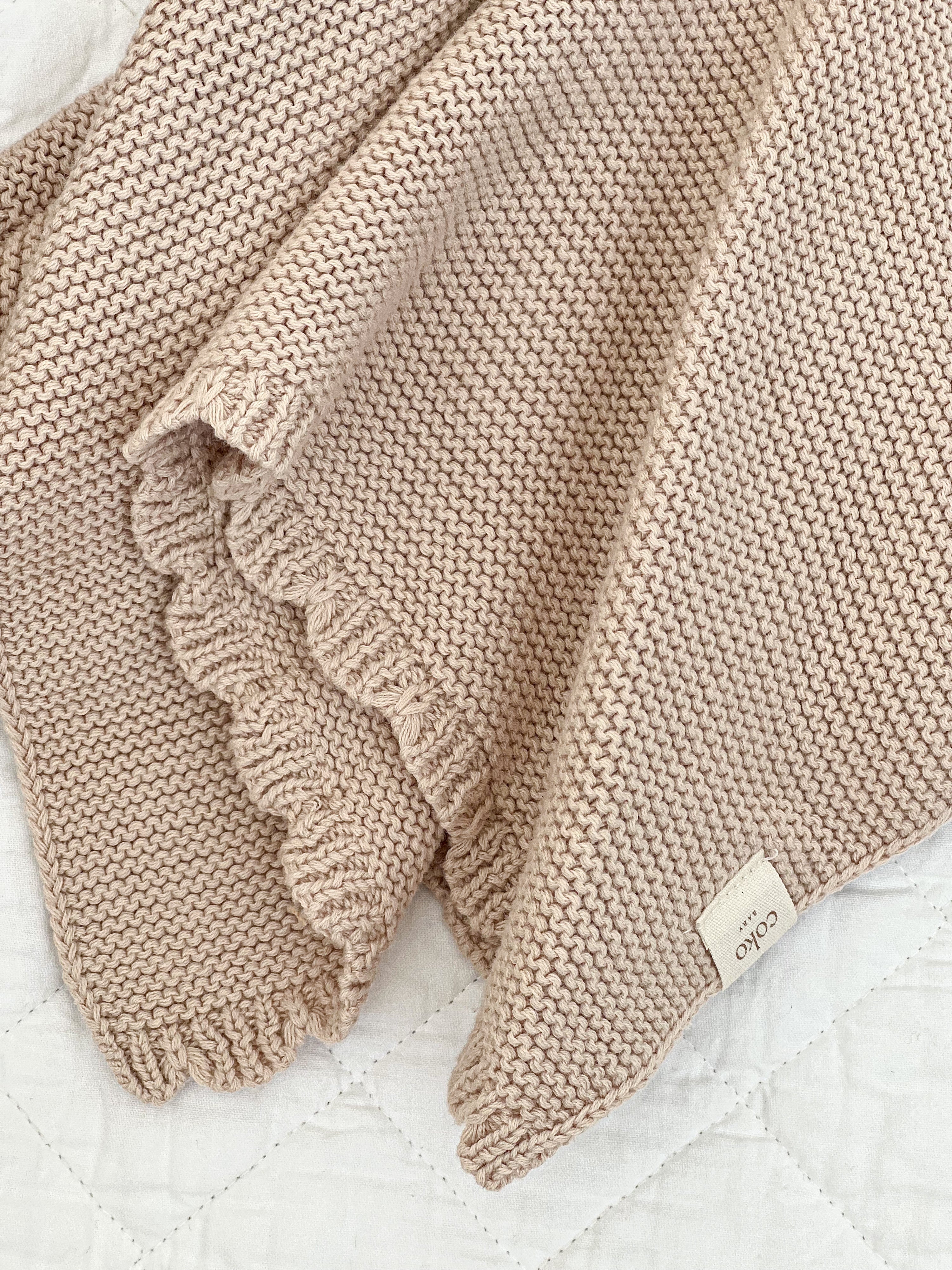 Coko Baby Heirloom Comforter - Oat