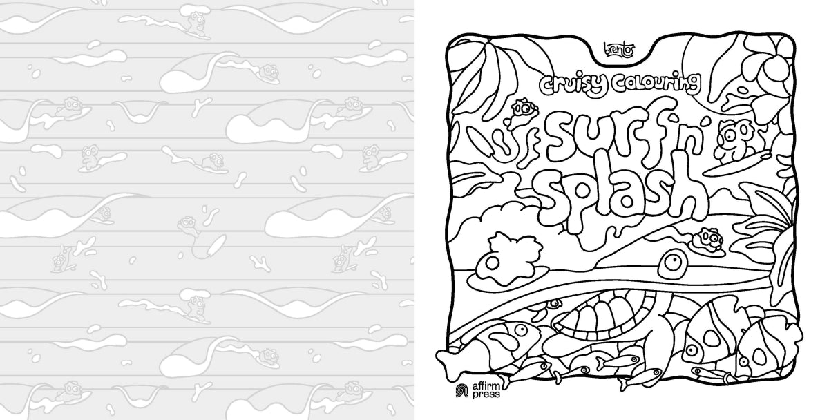 Cruisy Colouring: Surf 'n' Splash