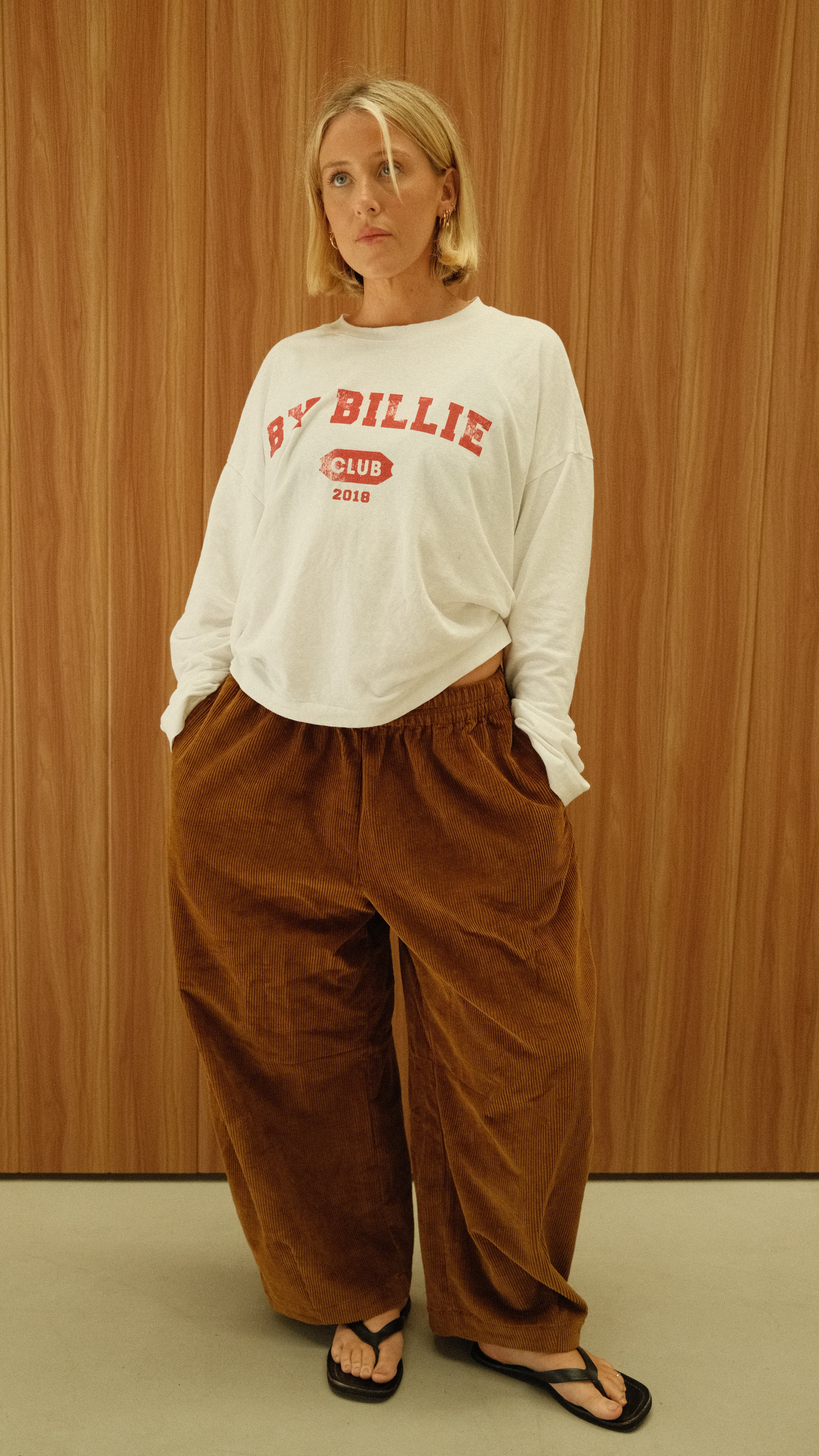 By Billie Club Tee - White/Red