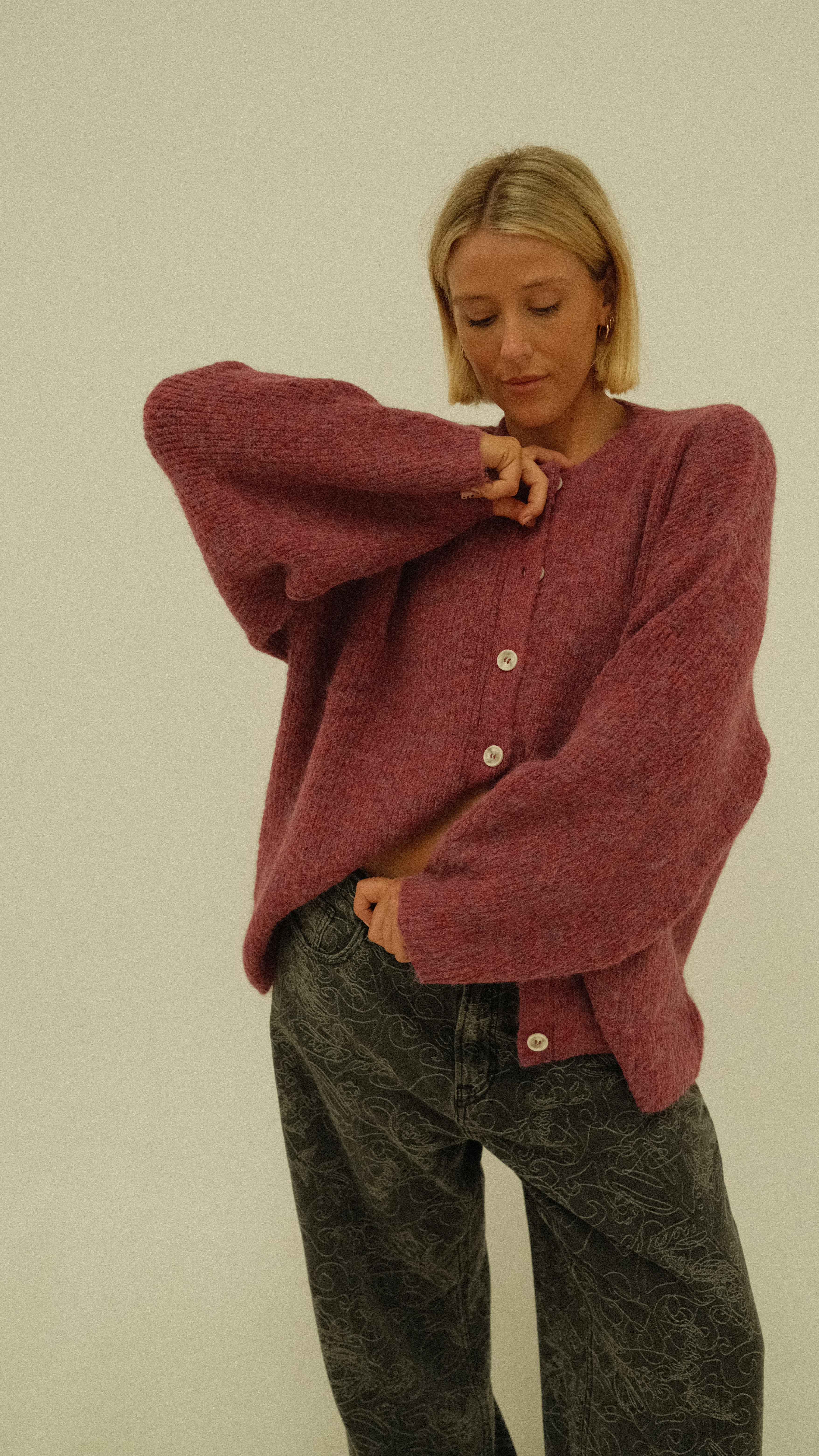 By Billie Siena Knit - Grape