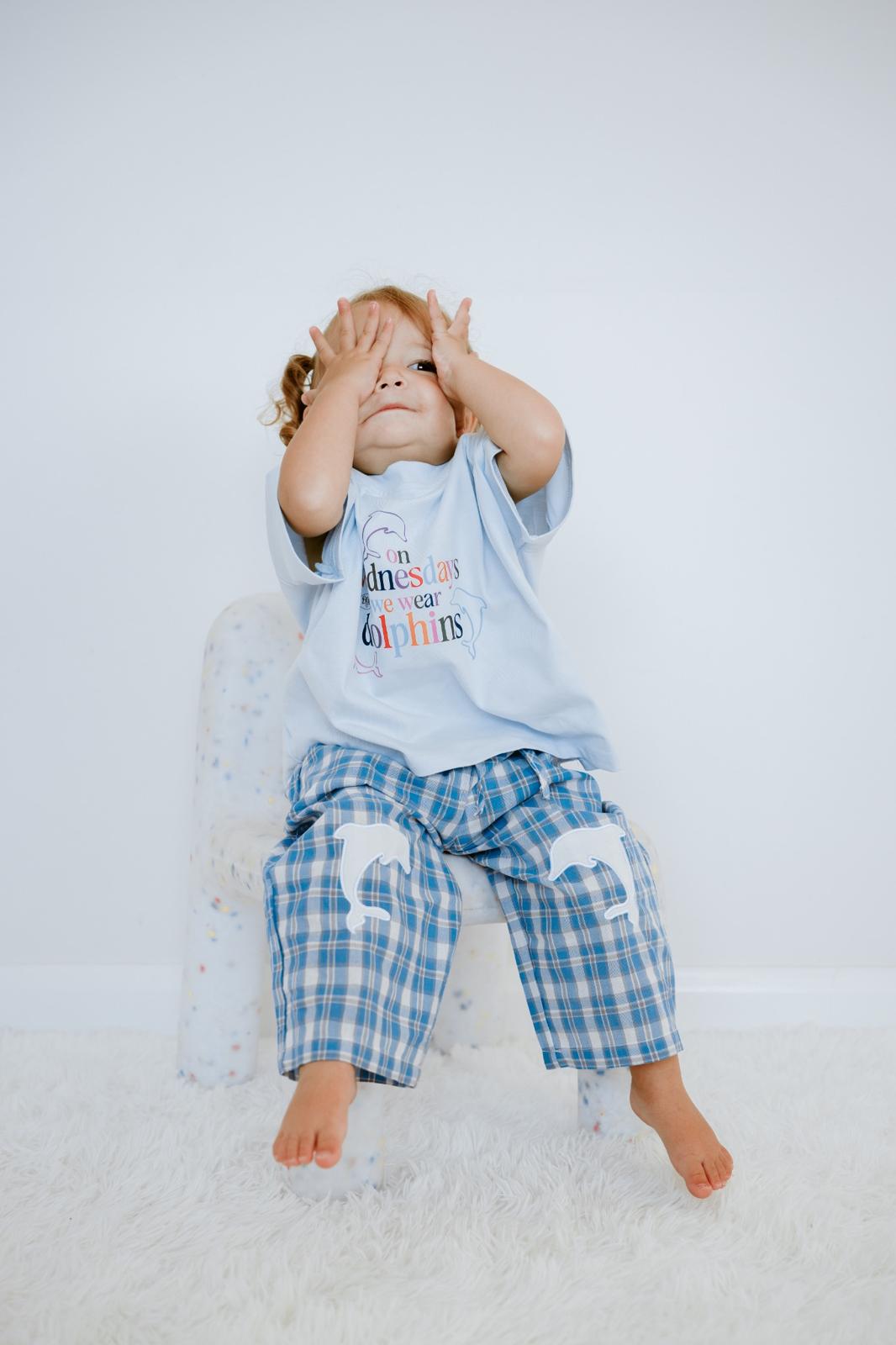 Dad Dressed Me Pant - Little Dolphin Club