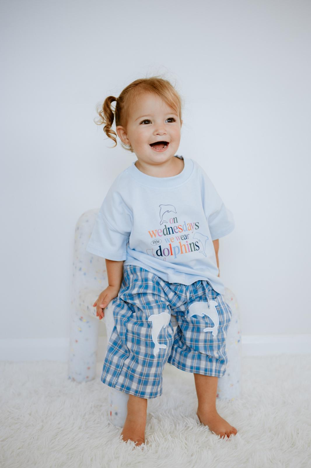 Dad Dressed Me Tee - Little Dolphin Club