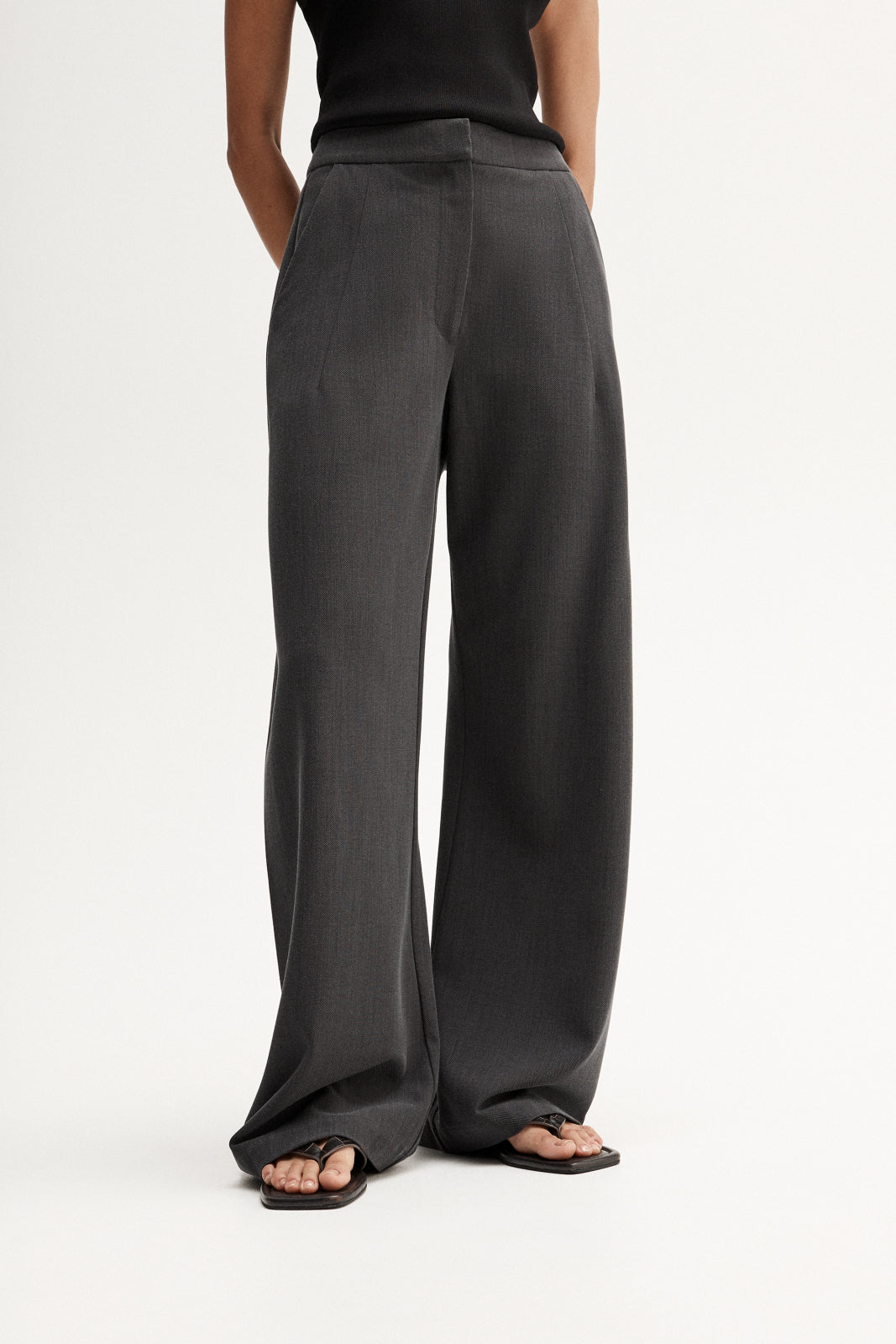 Elka Collective Brynne Pant - Grey Marle