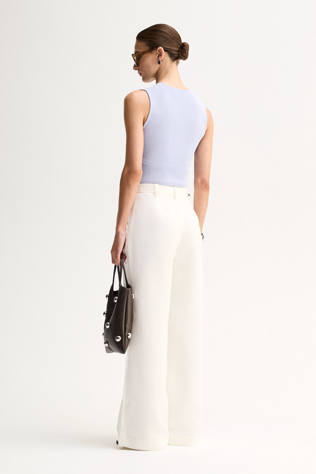 Elka Collective Hayes Knit Top - Pale Blue