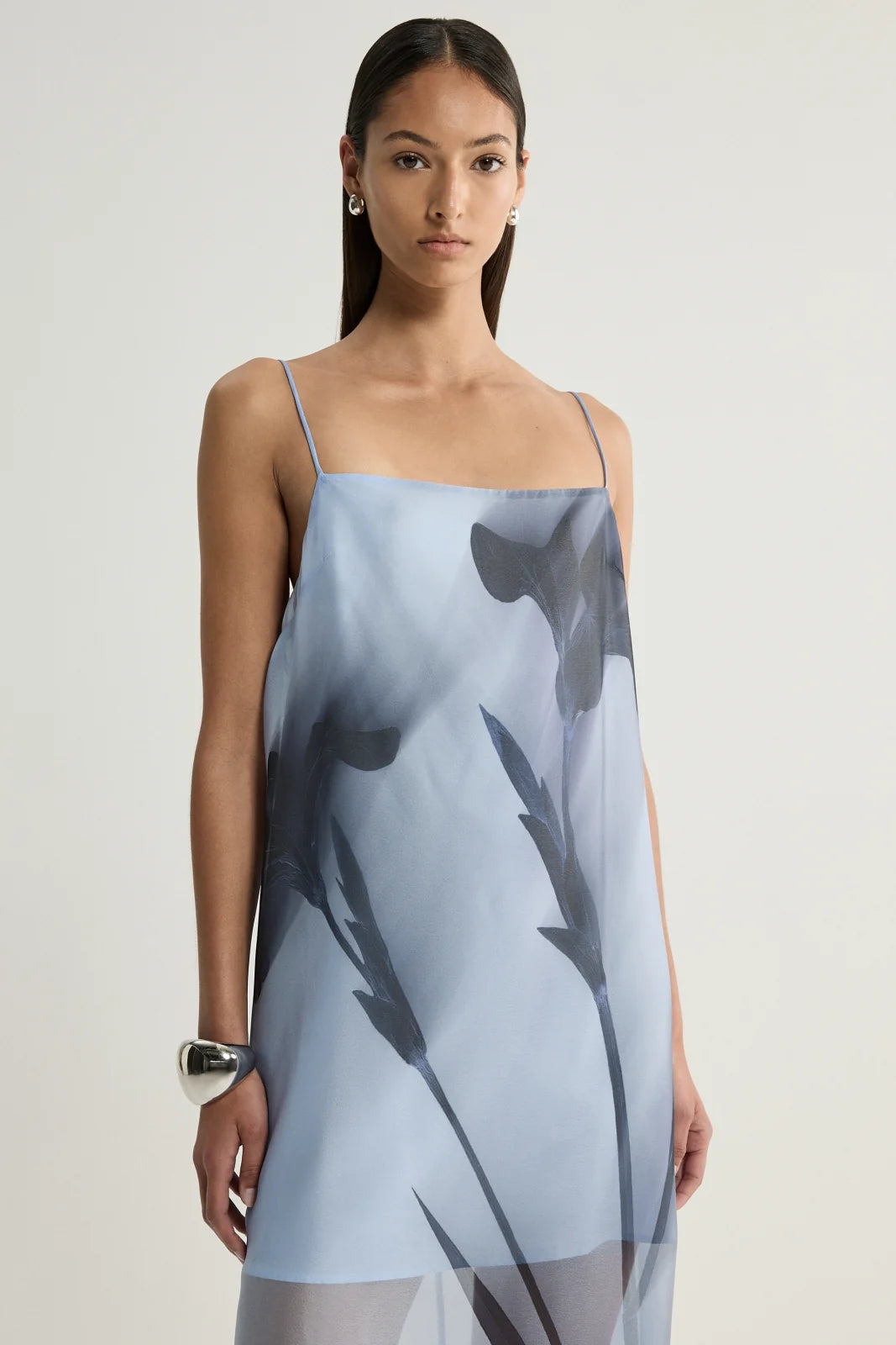 Elka Collective Jade Dress - Blue Floral Print