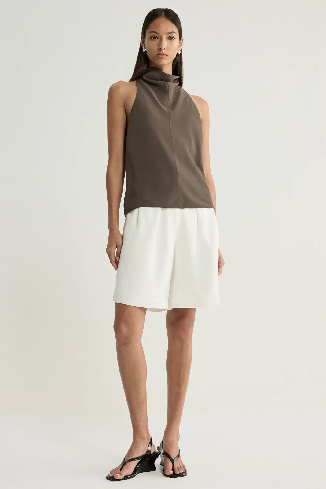 Elka Collective Margot Top - Taupe
